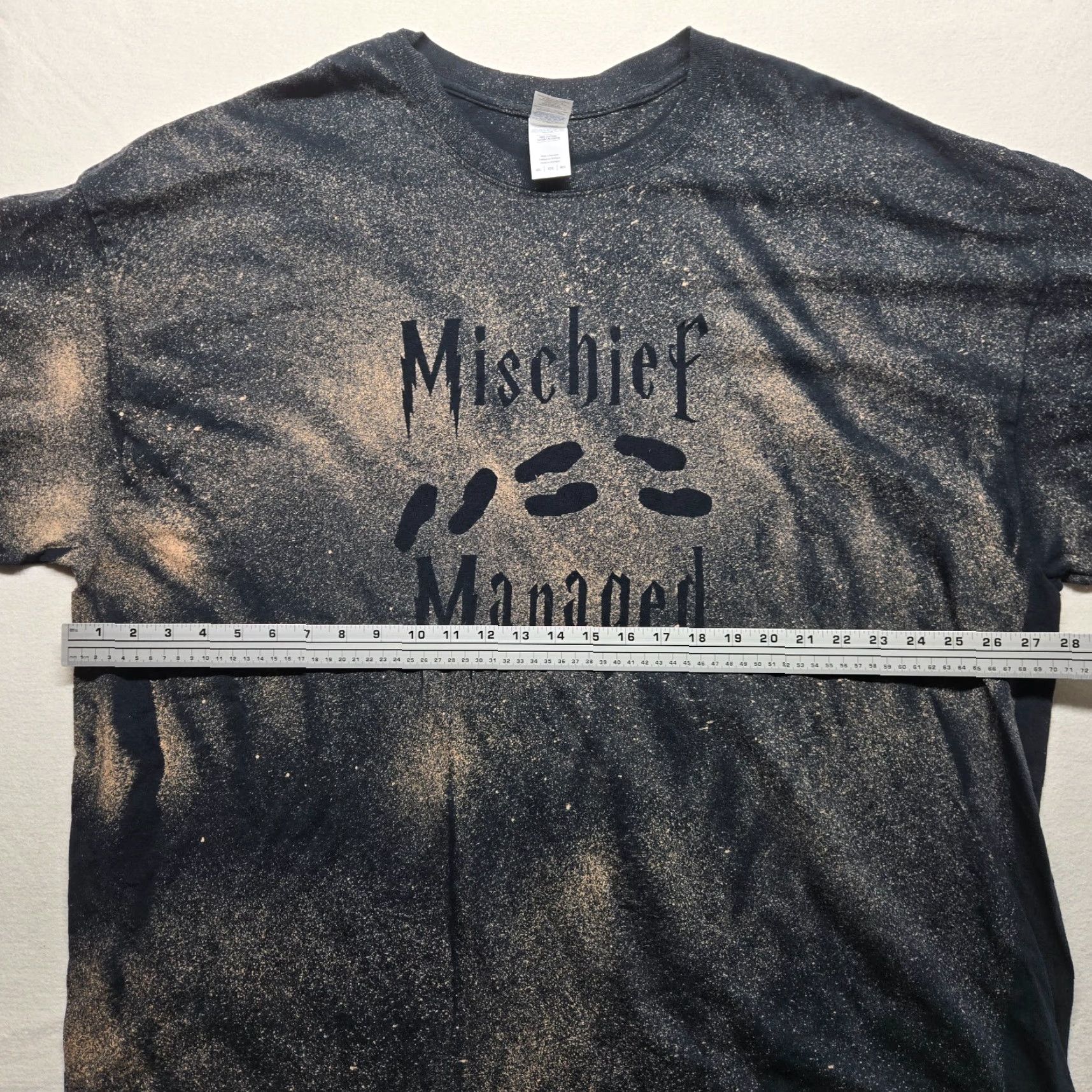 Gildan Vintage Gildan Men's T-Shirt Short Sleeve 4XL Black Solid Quote Graphic Cotton All Seasons Size US XXL / EU 58 / 5 - 4 Thumbnail