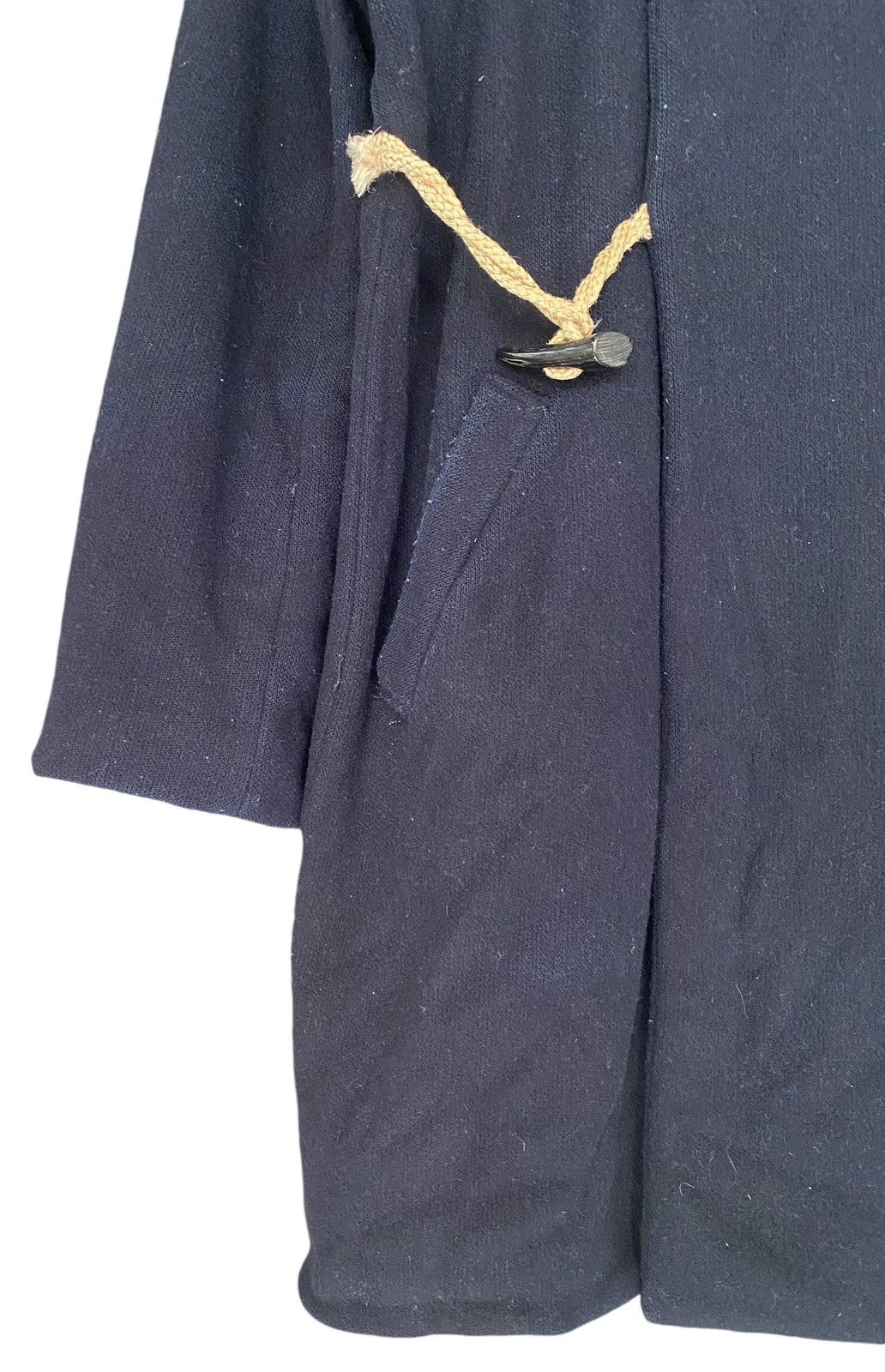 Issey Miyake Rare🔥SUNAO KUWAHARA Fur Trim Wool Hoodie Jacket (M) Size US M / EU 48-50 / 2 - 8 Thumbnail