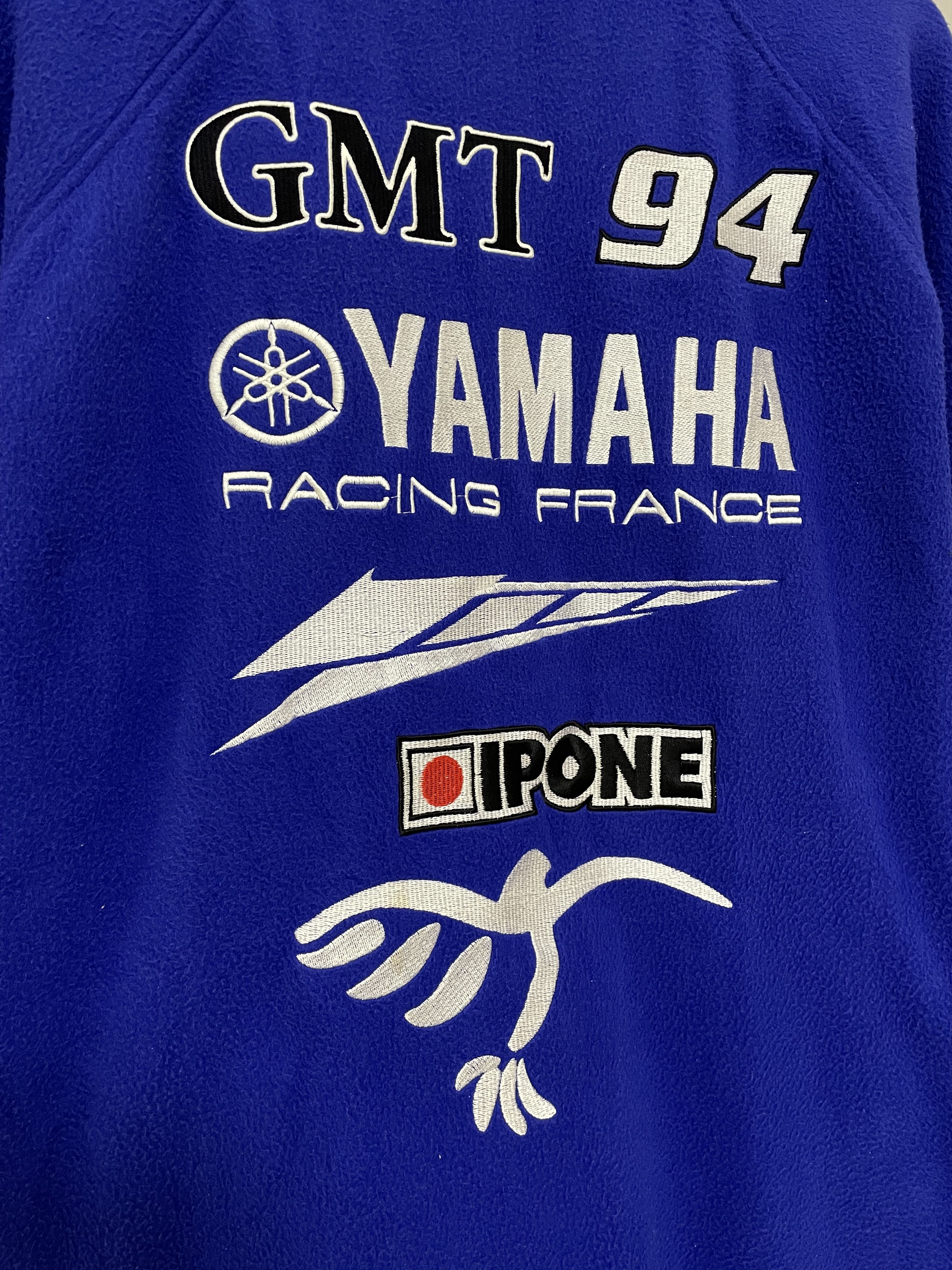 Yamaha YAMAHA GMT94 Vintage Fleece Jacket Rare Racing 90s Streetwea Size US XL / EU 56 / 4 - 10 Thumbnail