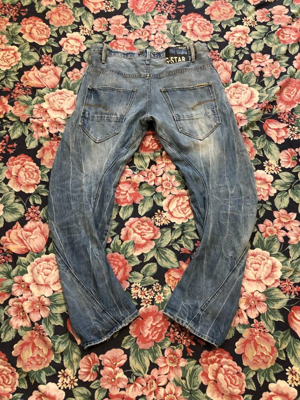 G-Star Vintage G-Star Raw ARC 3D Loose Tapered Denim Jeans Size 34 Size US 34 / EU 50 - 20 Thumbnail