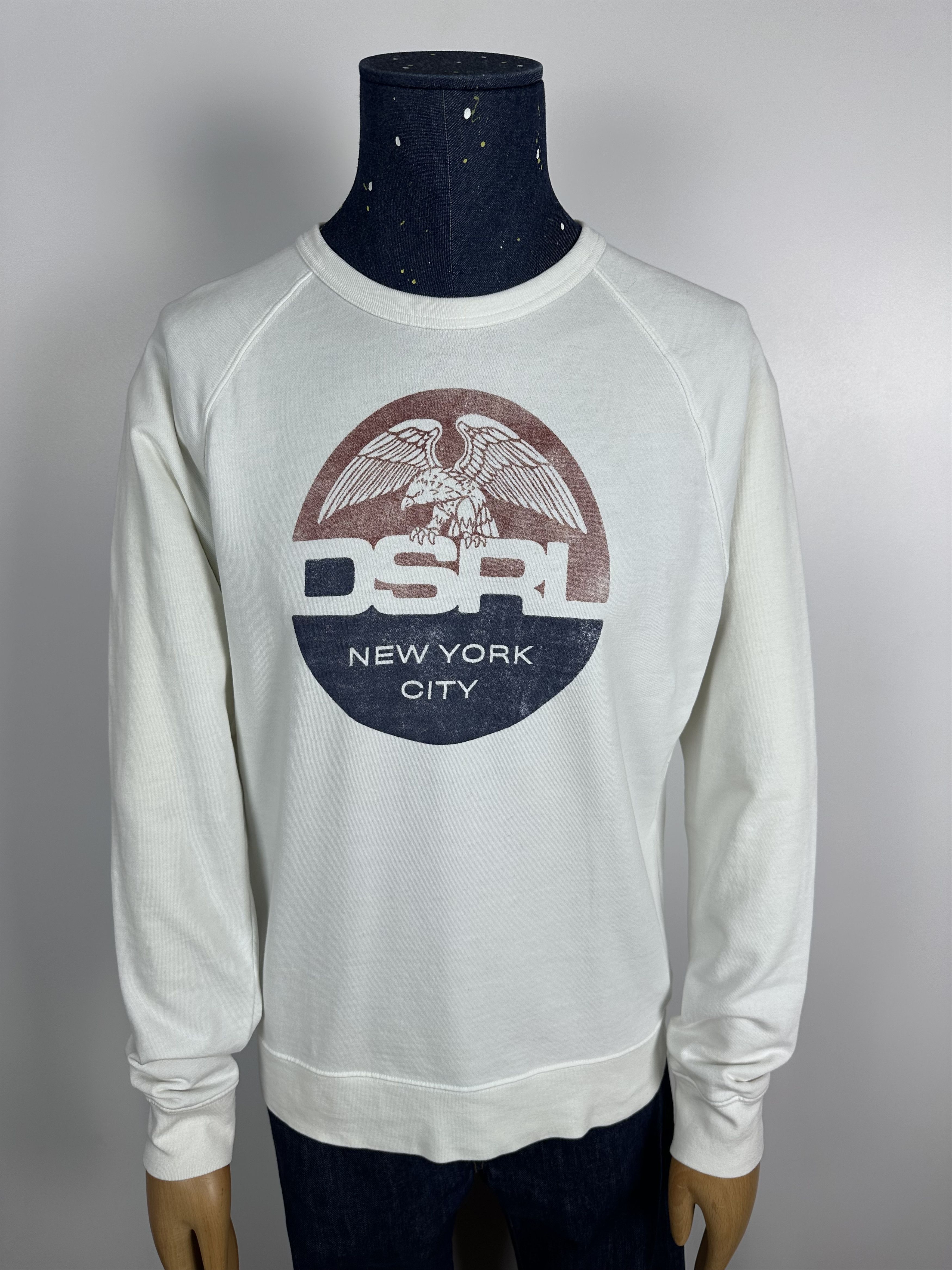 Denim & Supply Ralph Lauren × Polo Ralph Lauren × Ralph Lauren Denim & Supply Ralph Lauren Sweatshirts Big Logo White Mens Size US M / EU 48-50 / 2 - 2 Thumbnail
