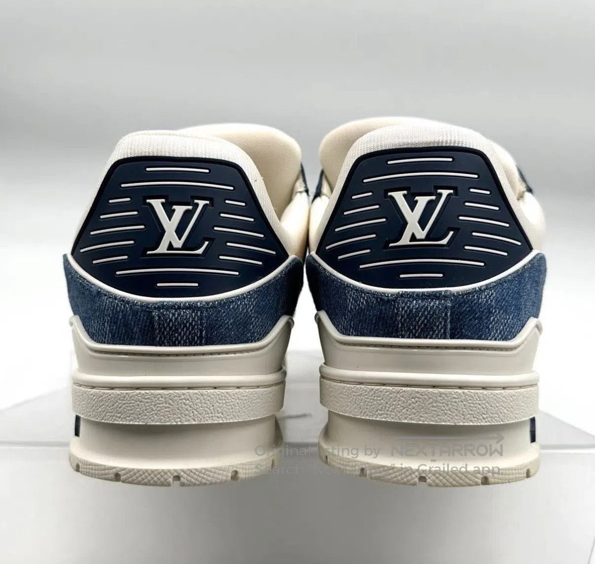 Louis Vuitton Blue Low. Size US 9.5 / EU 42-43 - 4 Thumbnail