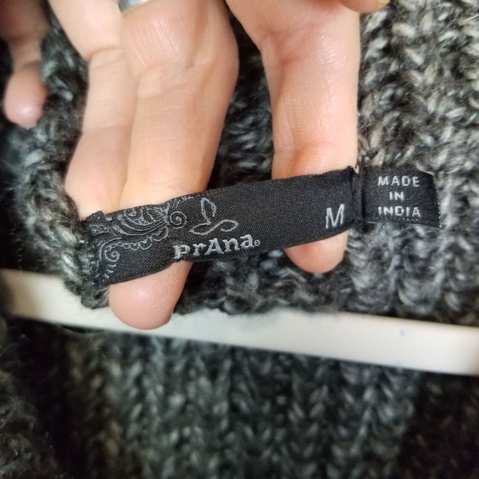 Prana Prana Womens Thalia Wool Sweater Vest Chunky Preppy Classic Size M / US 6-8 / IT 42-44 - 5 Thumbnail