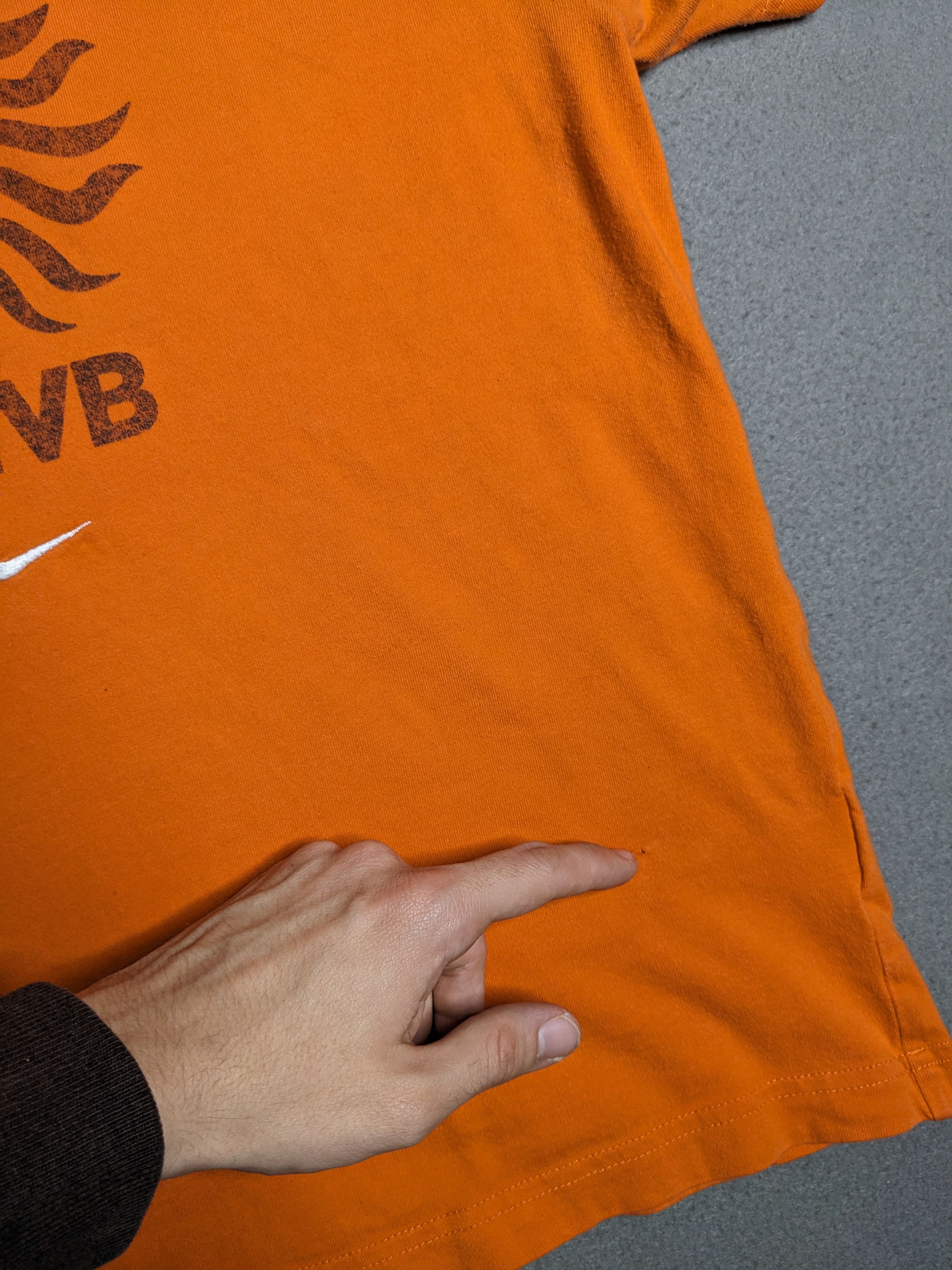 Nike VTG Y2K Nike Netherlands National Team Graphic Shirt Large Size US L / EU 52-54 / 3 - 7 Thumbnail