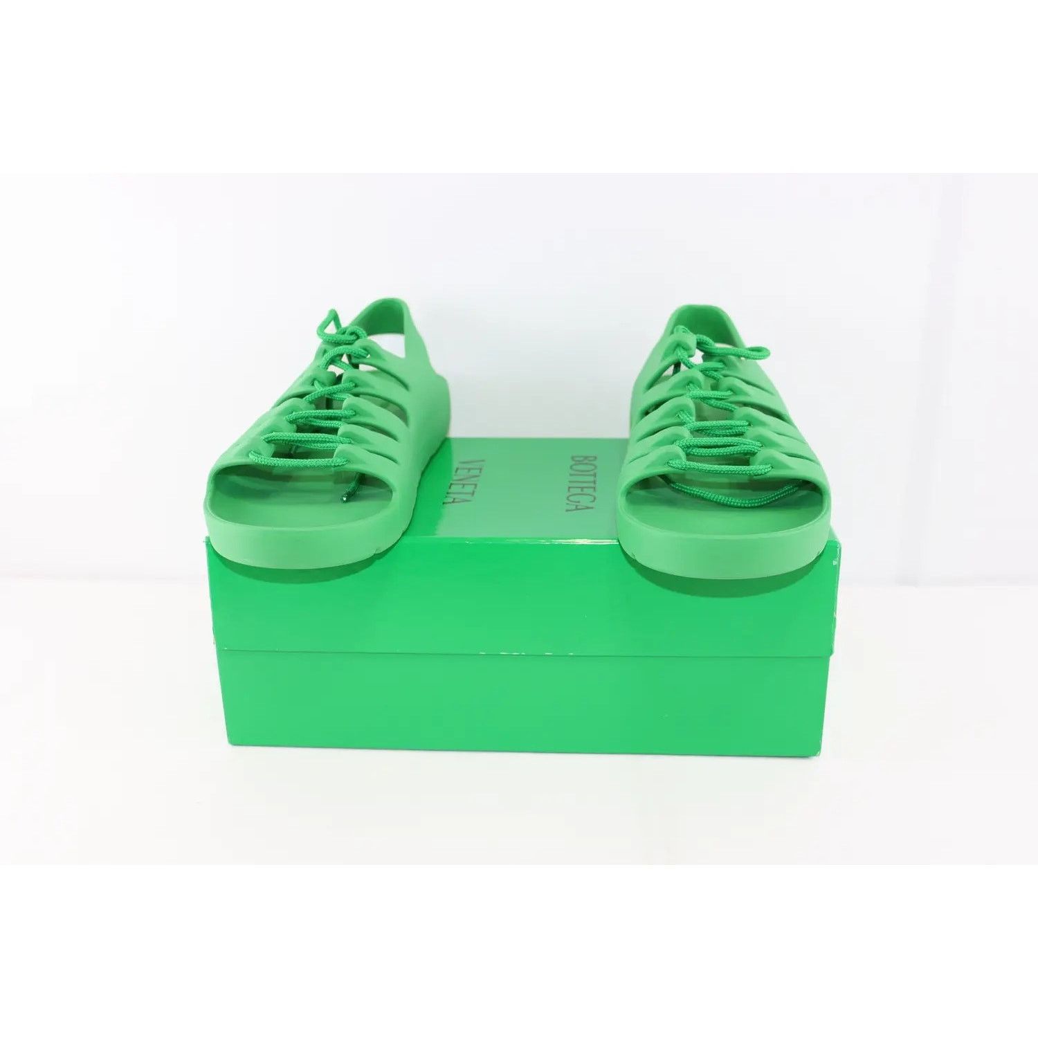 Bottega Veneta o1rshd1 Q:2 / Gel Rubber Jelly Sandal in Grass Size US 10 / EU 43 - 10 Thumbnail