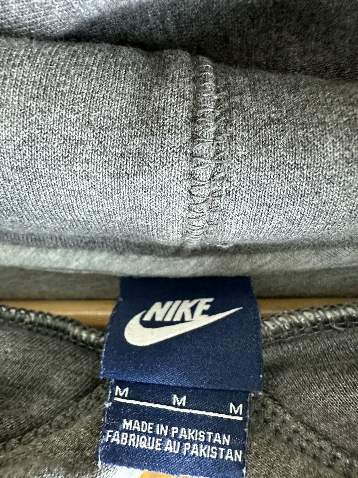 Nike Nike grey swoosh embroided hoodie Size US M / EU 48-50 / 2 - 6 Thumbnail