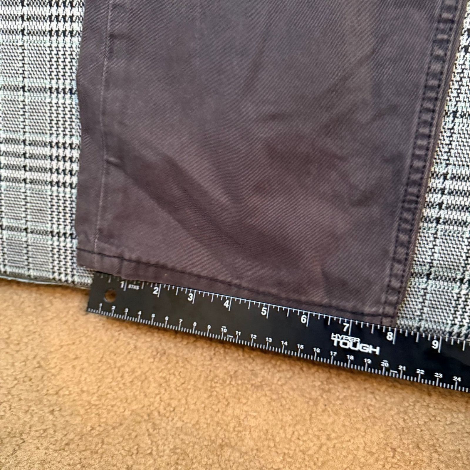 Levi's Levi's 514 Men's Jeans Black Cotton Denim Straight Fit 34x34 Size US 34 / EU 50 - 5 Thumbnail