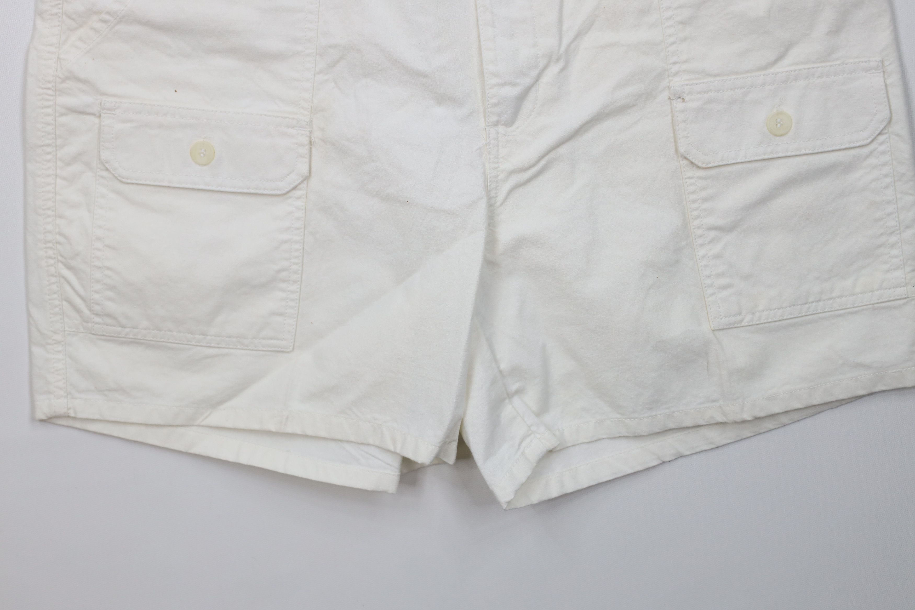Vintage Vintage 90s Streetwear Above Knee Trekking Cargo Shorts Size US 36 / EU 52 - 4 Thumbnail