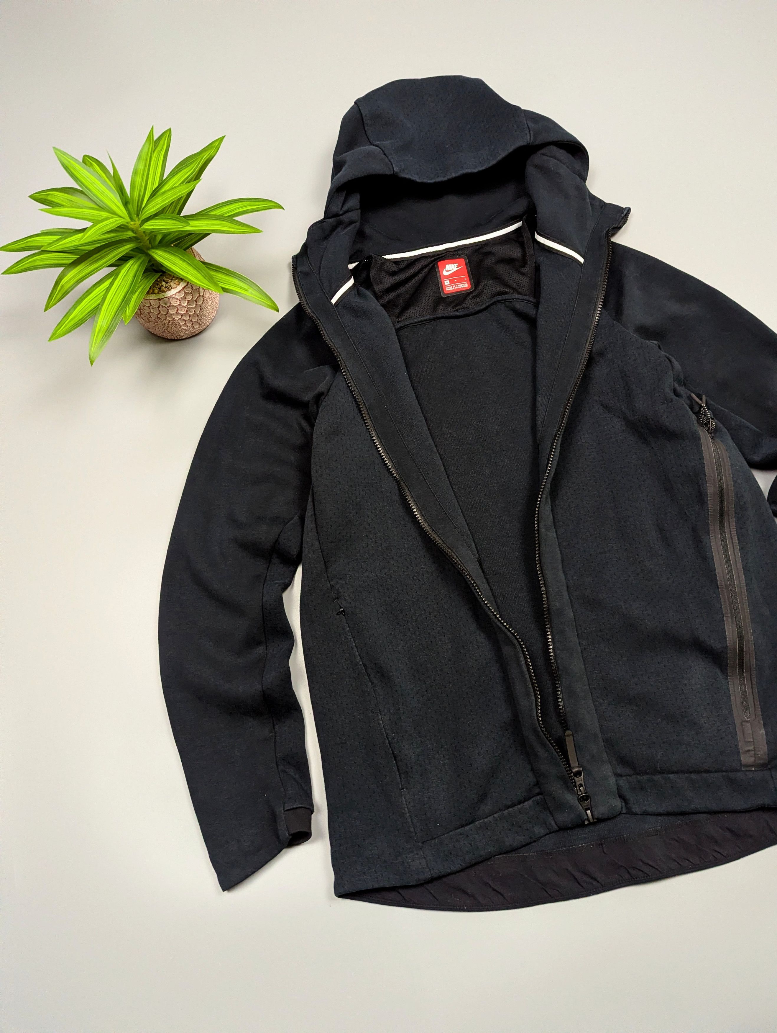 Nike Nike Tech Fleece Windrunner Hoodie Black Men's Jacket Size US M / EU 48-50 / 2 - 15 Thumbnail