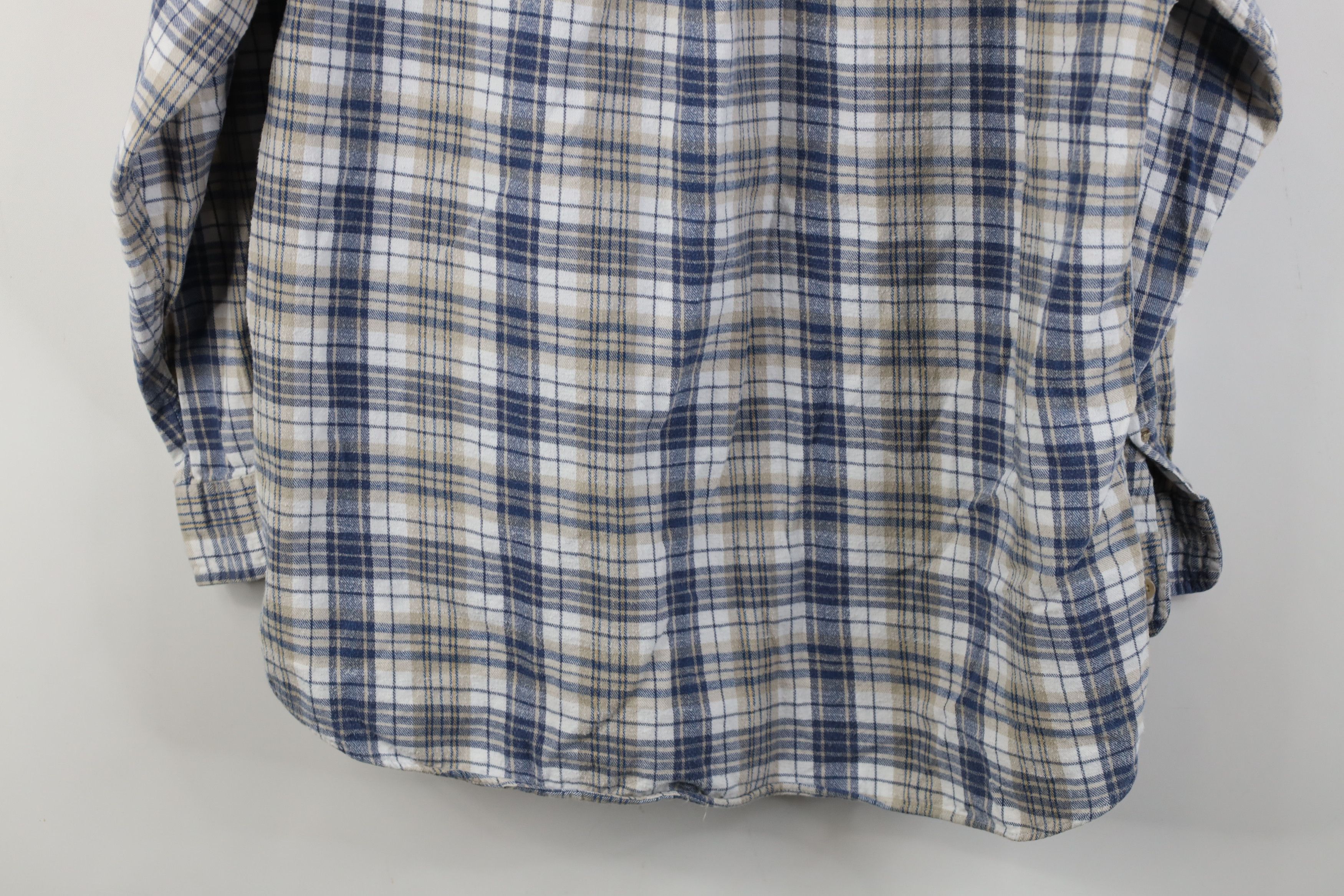 Vintage Vintage 90s Streetwear Collared Button Down Shirt Plaid Size US XL / EU 56 / 4 - 10 Thumbnail