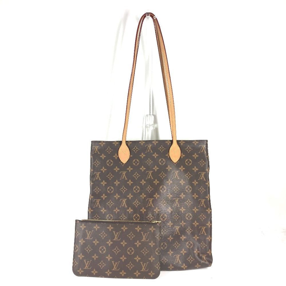 Louis Vuitton Louis Vuitton M45199 Monogram Carry It Tote Bag Briefcase Shawl With Pouch Shoulder Canvas Women Brown Size ONE SIZE - 1 Thumbnail