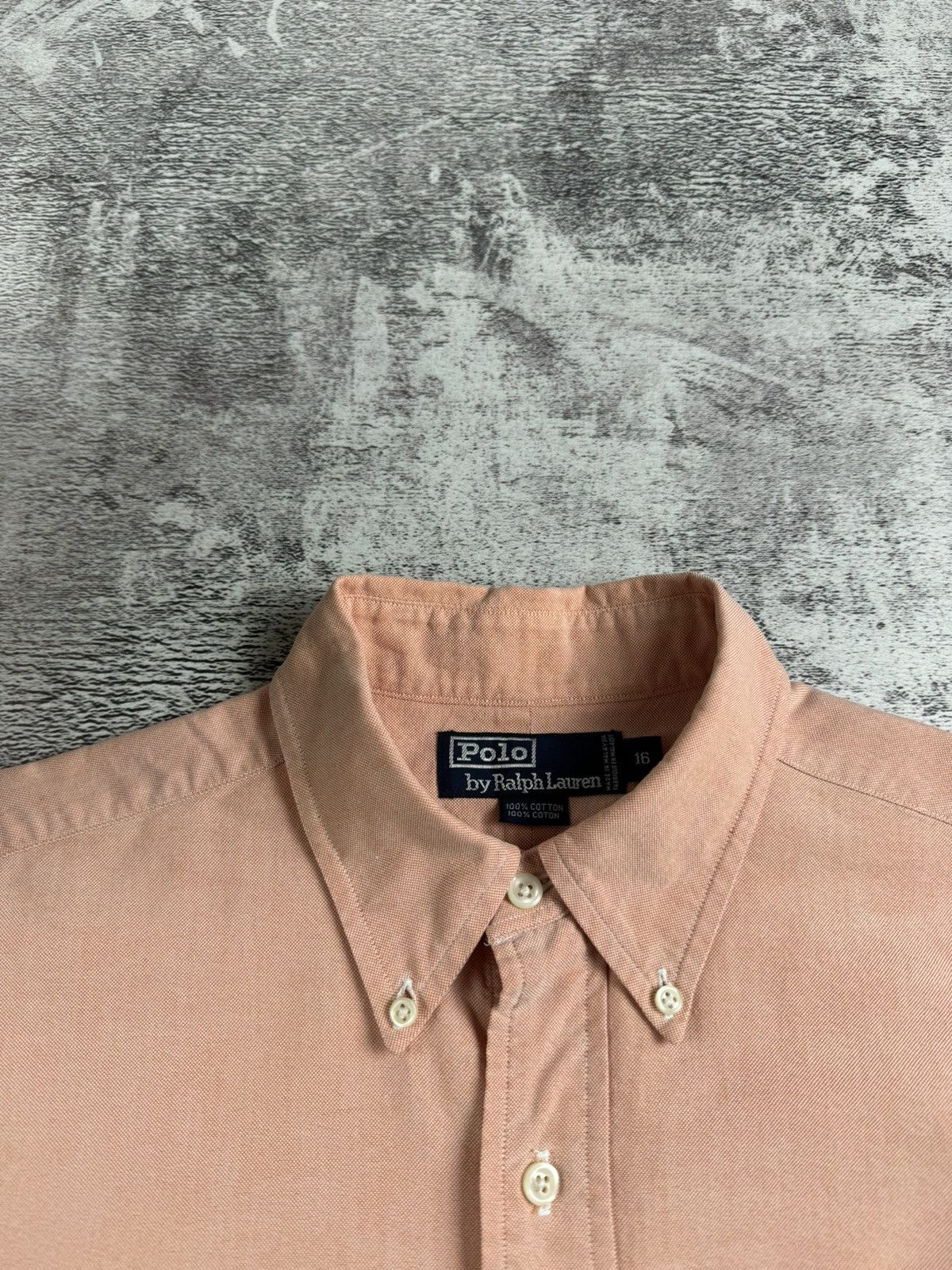 Polo Ralph Lauren Polo Ralph Lauren Basic Blank 90S Longsleeve Button Shirt Size US L / EU 52-54 / 3 - 10 Thumbnail