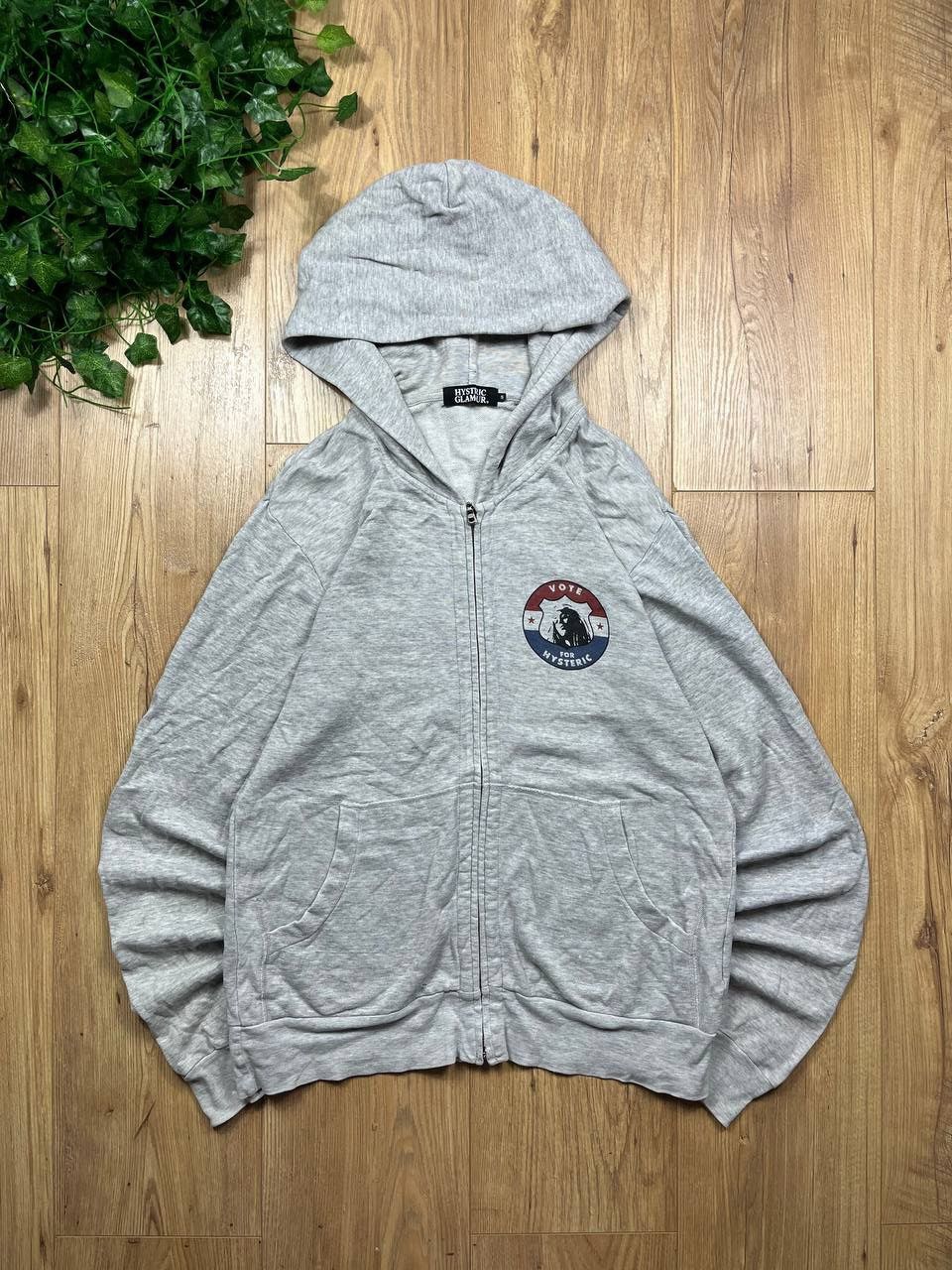 Hysteric Glamour HYSTERIC GLAMOUR VOTE FOR HYSTERIC FLAG PIN UP ZIP HOODIE Size US S / EU 44-46 / 1 - 2 Thumbnail