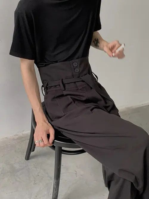 Japanese Brand Retro punk pants Size US 31 - 6 Thumbnail