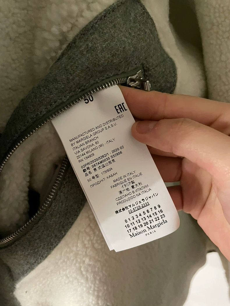 Maison Margiela Maison Margiela Medal tweed label lamb wool jacket coat 250 Size XL / US 12-14 / IT 48-50 - 5 Thumbnail