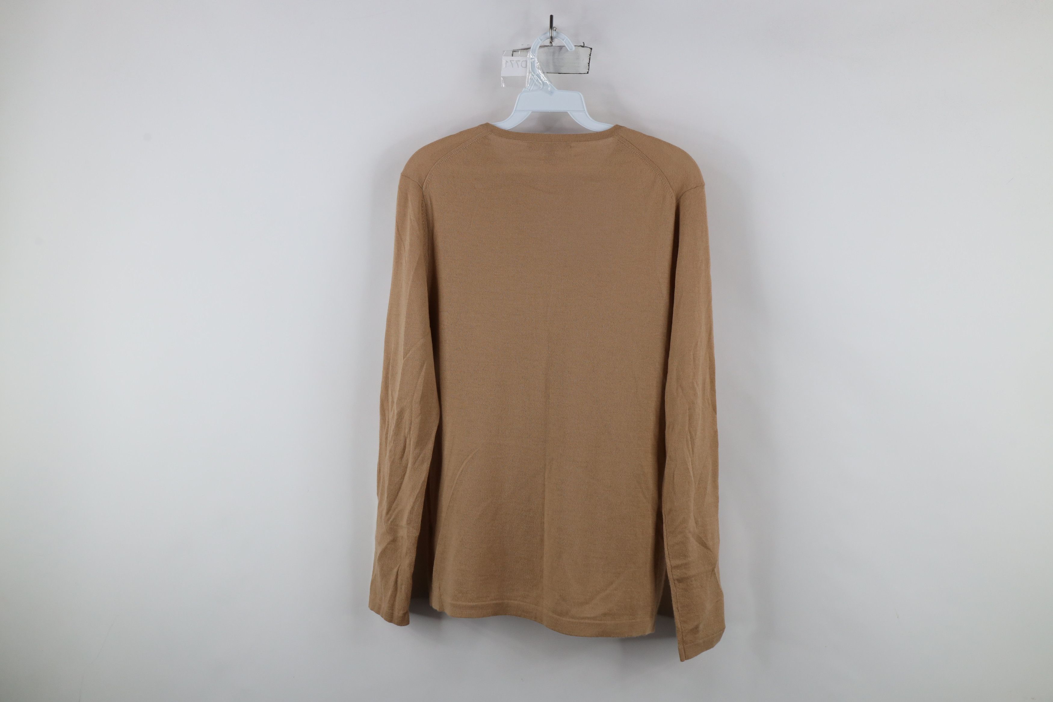 Neiman Marcus × Vintage Vintage Neiman Marcus Lightweight Cashmere Sweater Beige Size L / US 10 / IT 46 - 8 Thumbnail