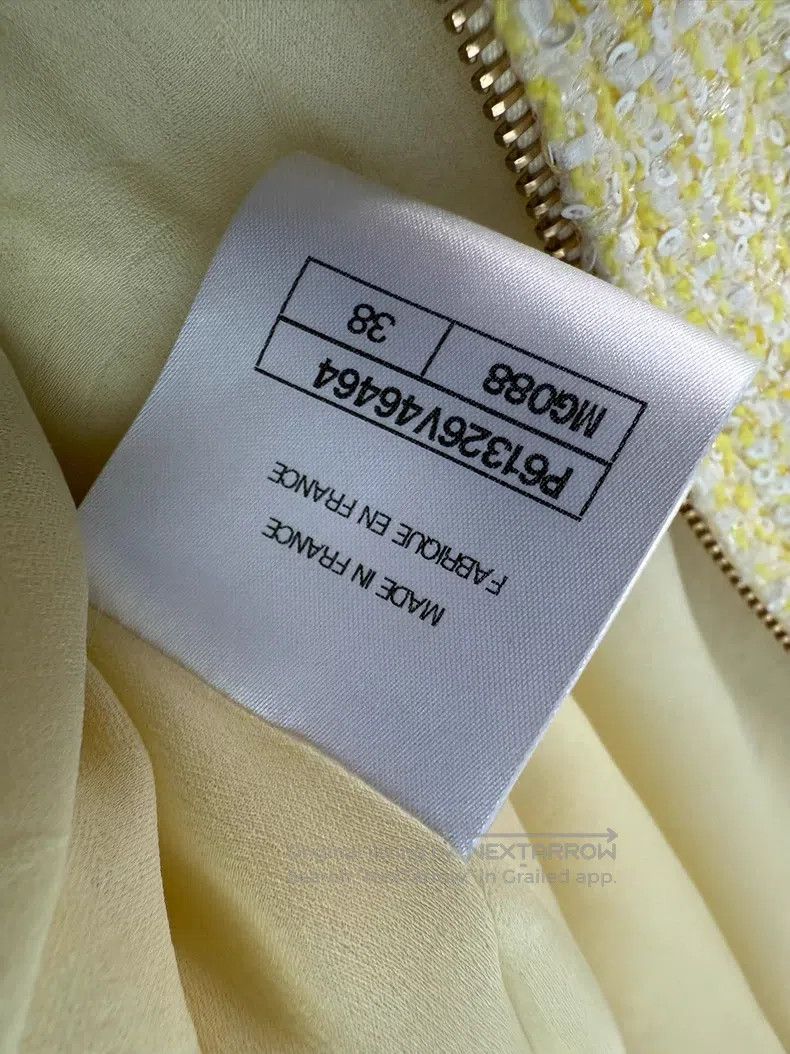 Chanel Chanel 19s beach series chick yellow sequin short-sleeved Size XS / US 0-2 / IT 36-38 - 7 Thumbnail