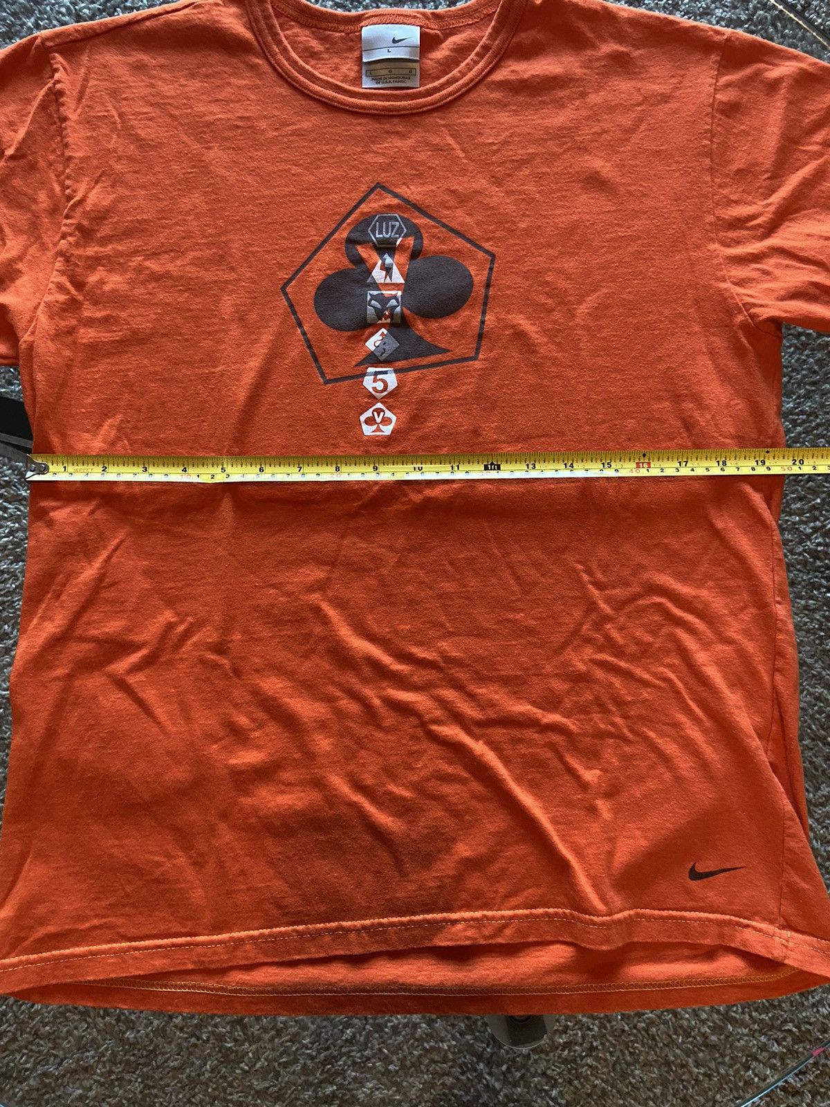 Nike Y2K Silver Tag Fitted Sleeves Nike Tee Size US L / EU 52-54 / 3 - 4 Thumbnail