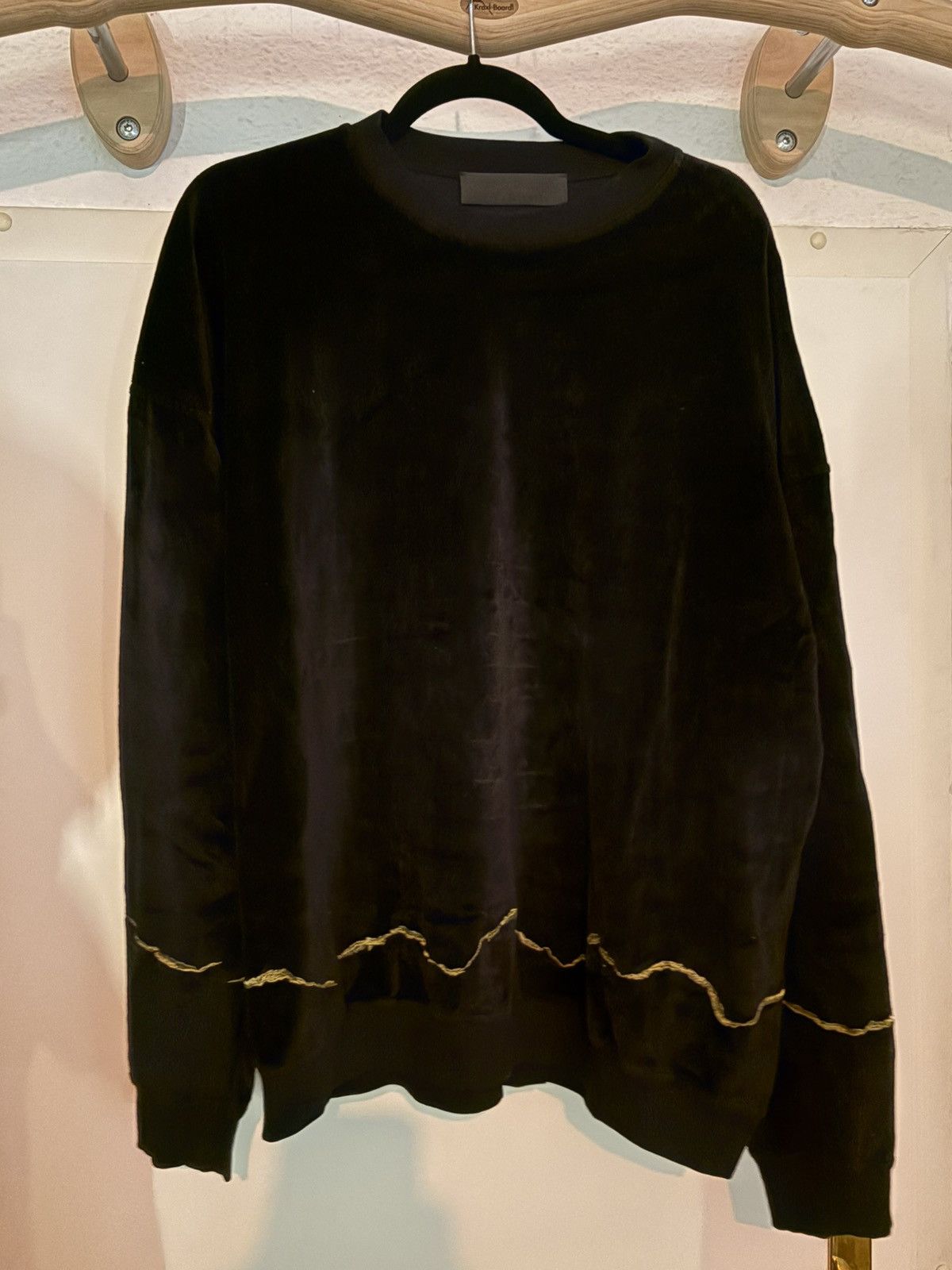 Haider Ackermann Haider Ackermann Gold Thread Sweater Size US M / EU 48-50 / 2 - 1 Preview