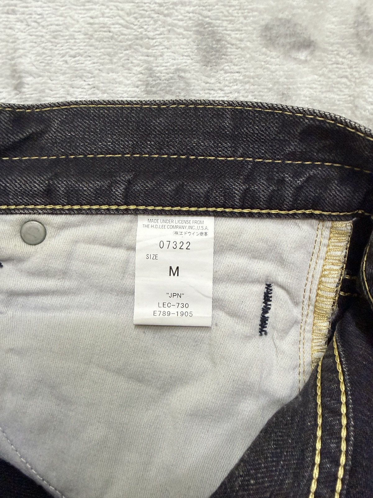 Lee Vintage Lee Flared Claw Mark Honey Comb Spiral leg Denim Size US 32 / EU 48 - 15 Thumbnail