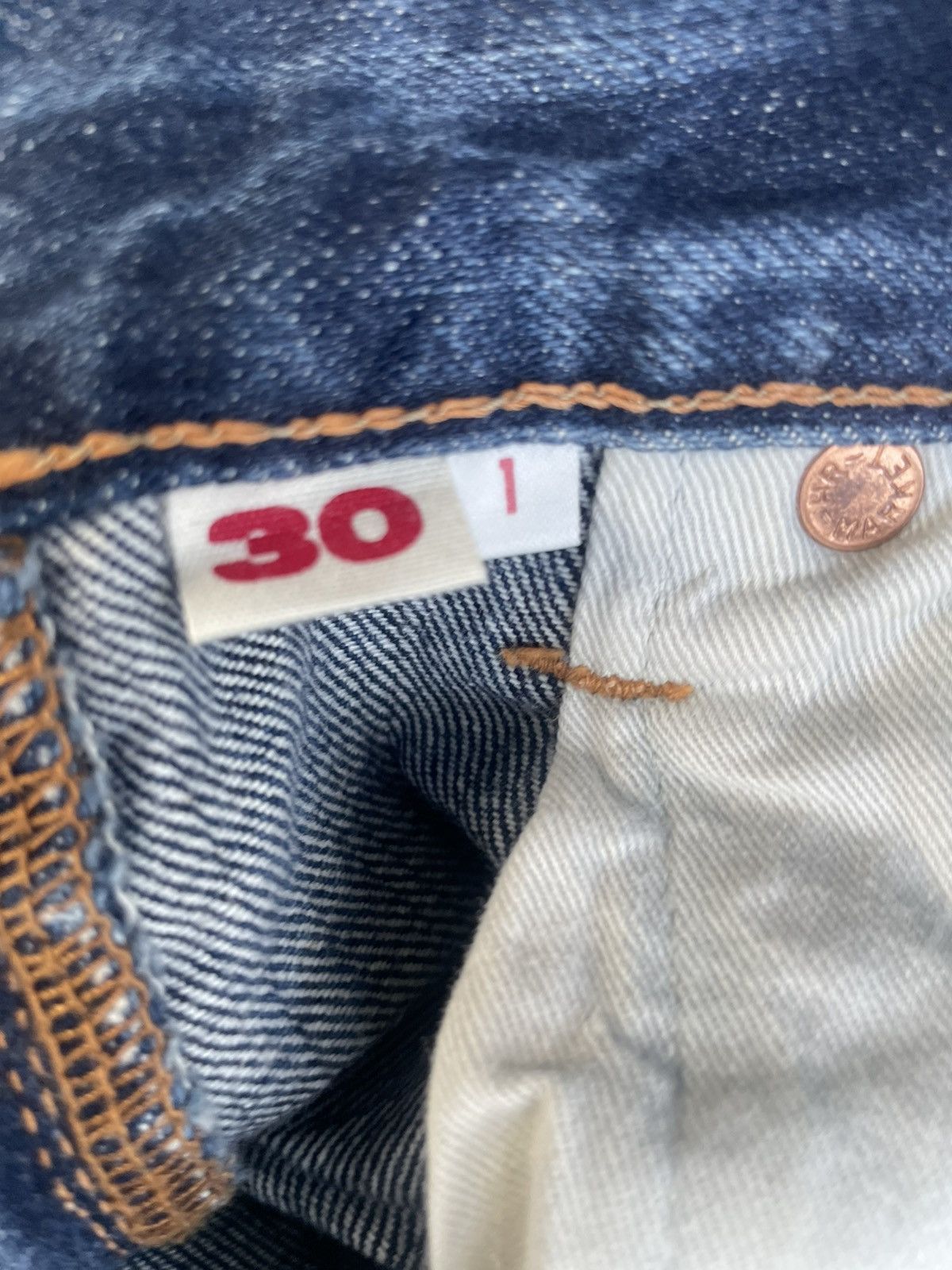 Blue Blue Japan Vintage Hr Market Size US 30 / EU 46 - 16 Thumbnail