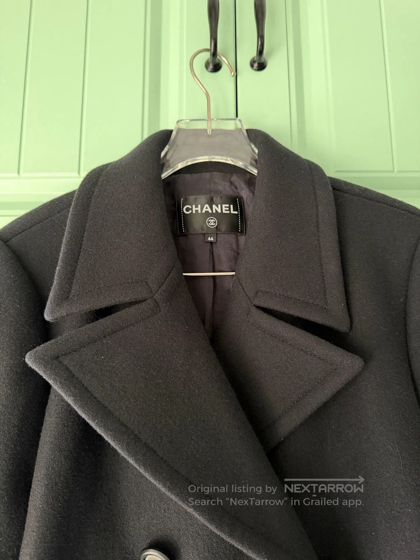 Chanel Chanel Women's Black Tweed Jacket. Size M / US 6-8 / IT 42-44 - 7 Thumbnail