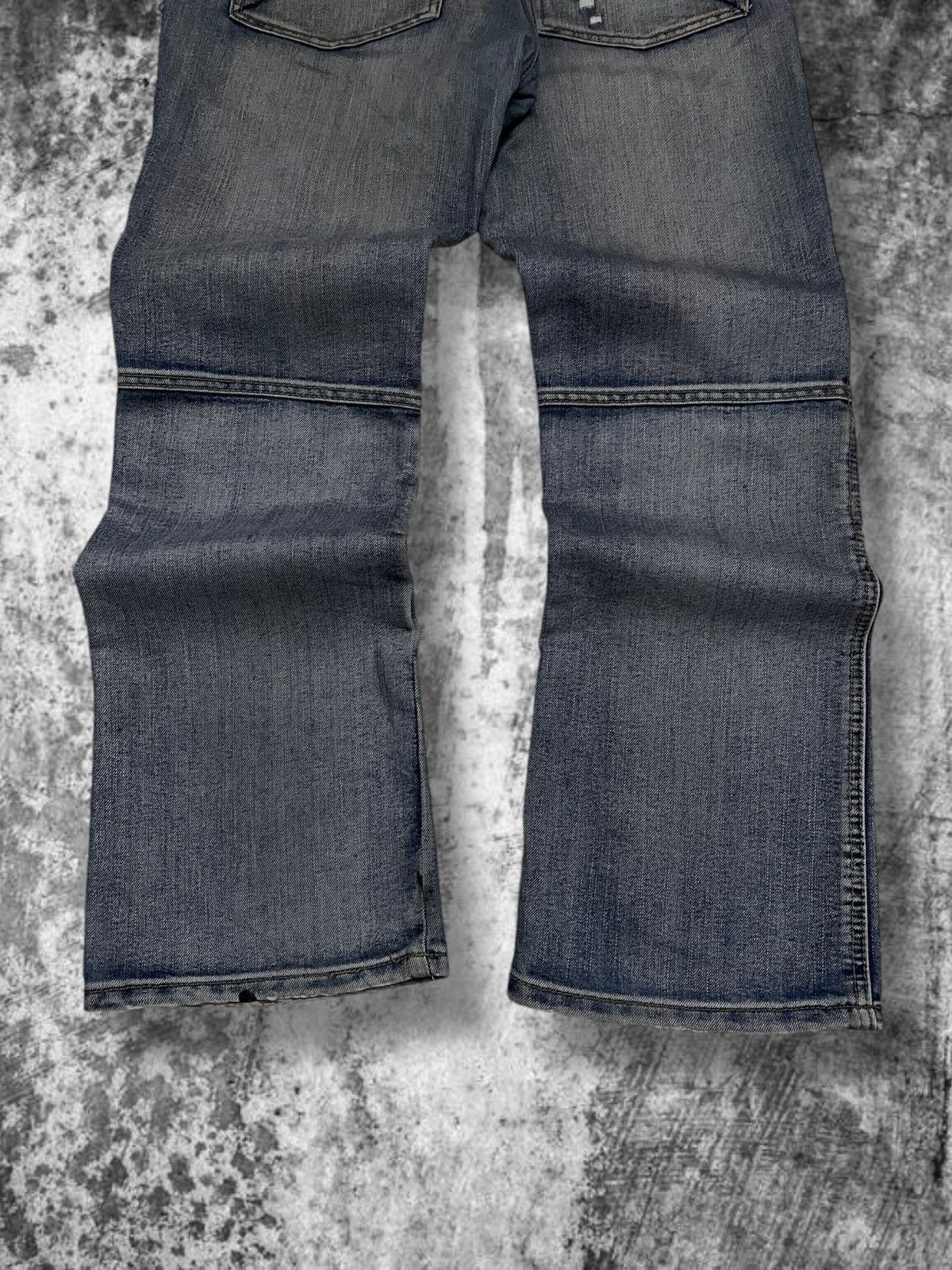 Japanese Brand Vintage 90’s Designer Southern Distressed Dirt Bikers Denim Size US 32 / EU 48 - 8 Thumbnail