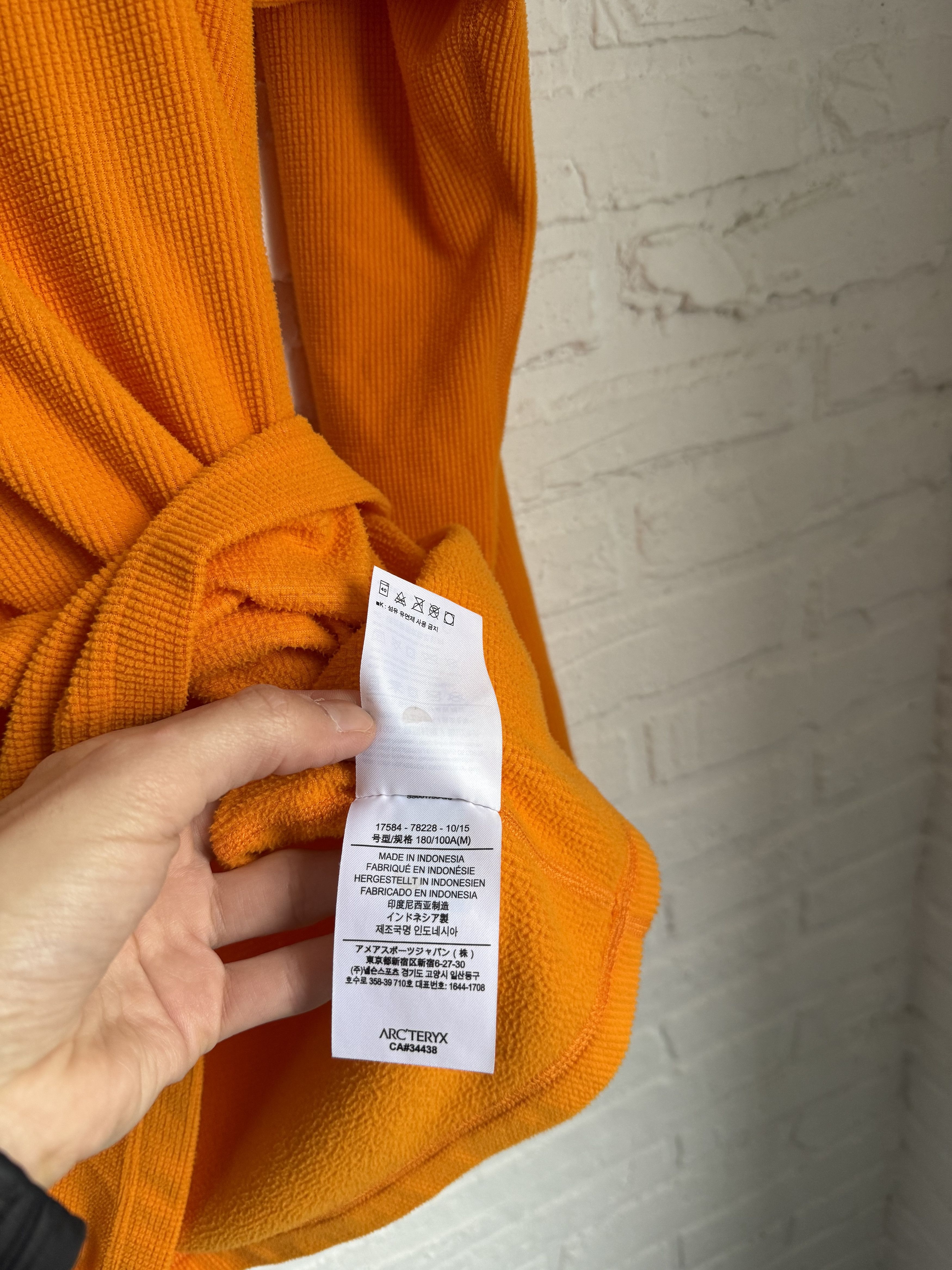Arc'teryx Arc'teryx Polartec Fleece Pullover Lightweight grid jacket Size US M / EU 48-50 / 2 - 6 Thumbnail