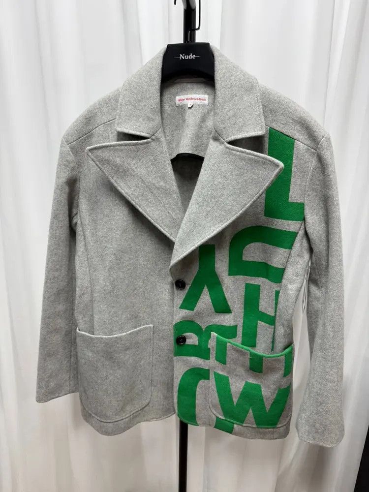 Walter Van Beirendonck Walter Van Noten Litters Print Jacket-2505 Size US M / EU 48-50 / 2 - 1 Thumbnail