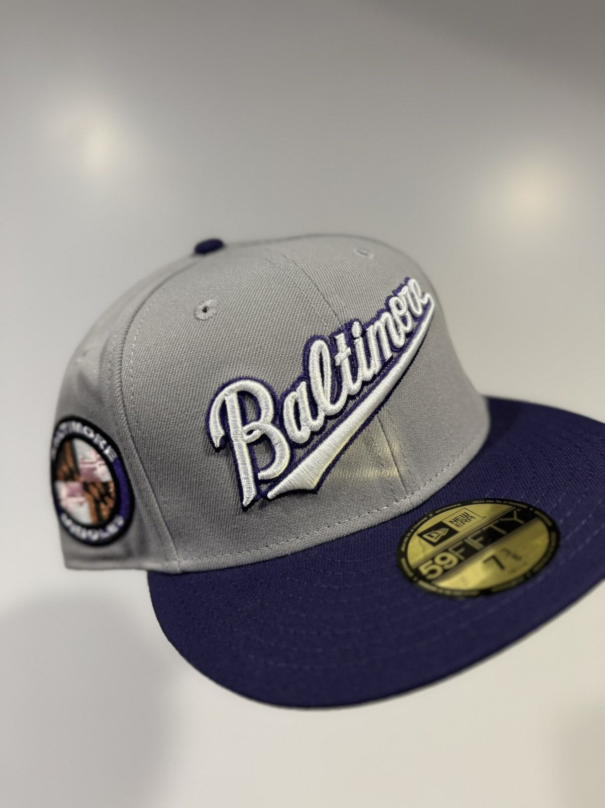 Hat Club × MLB × New Era Hatclub Exclusive Baltimore Orioles Baltimore Script 7 3/8 Size ONE SIZE - 1 Thumbnail