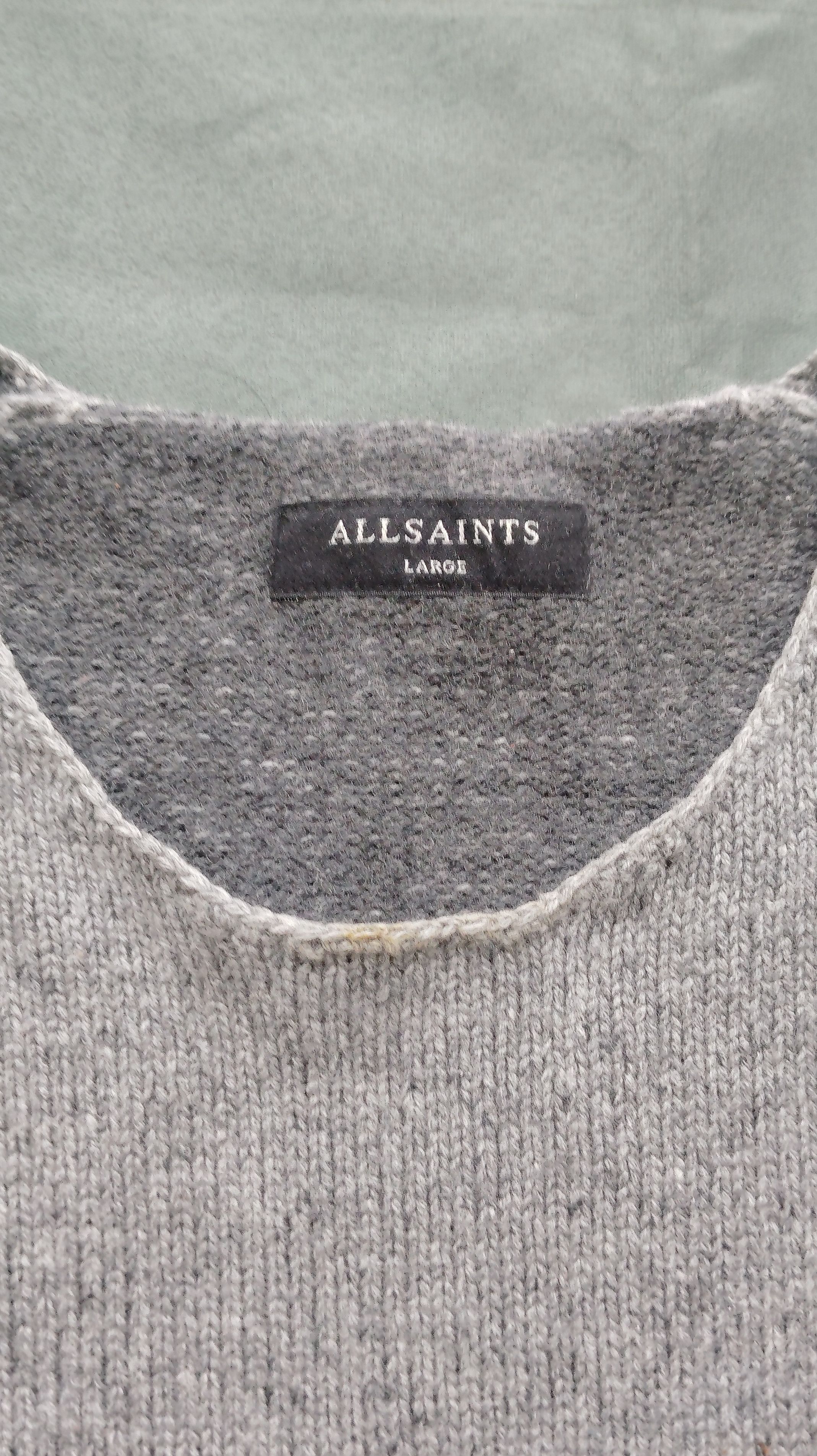 Allsaints ALLSAINTS TATTON CREW Knit sweater Size US L / EU 52-54 / 3 - 3 Thumbnail