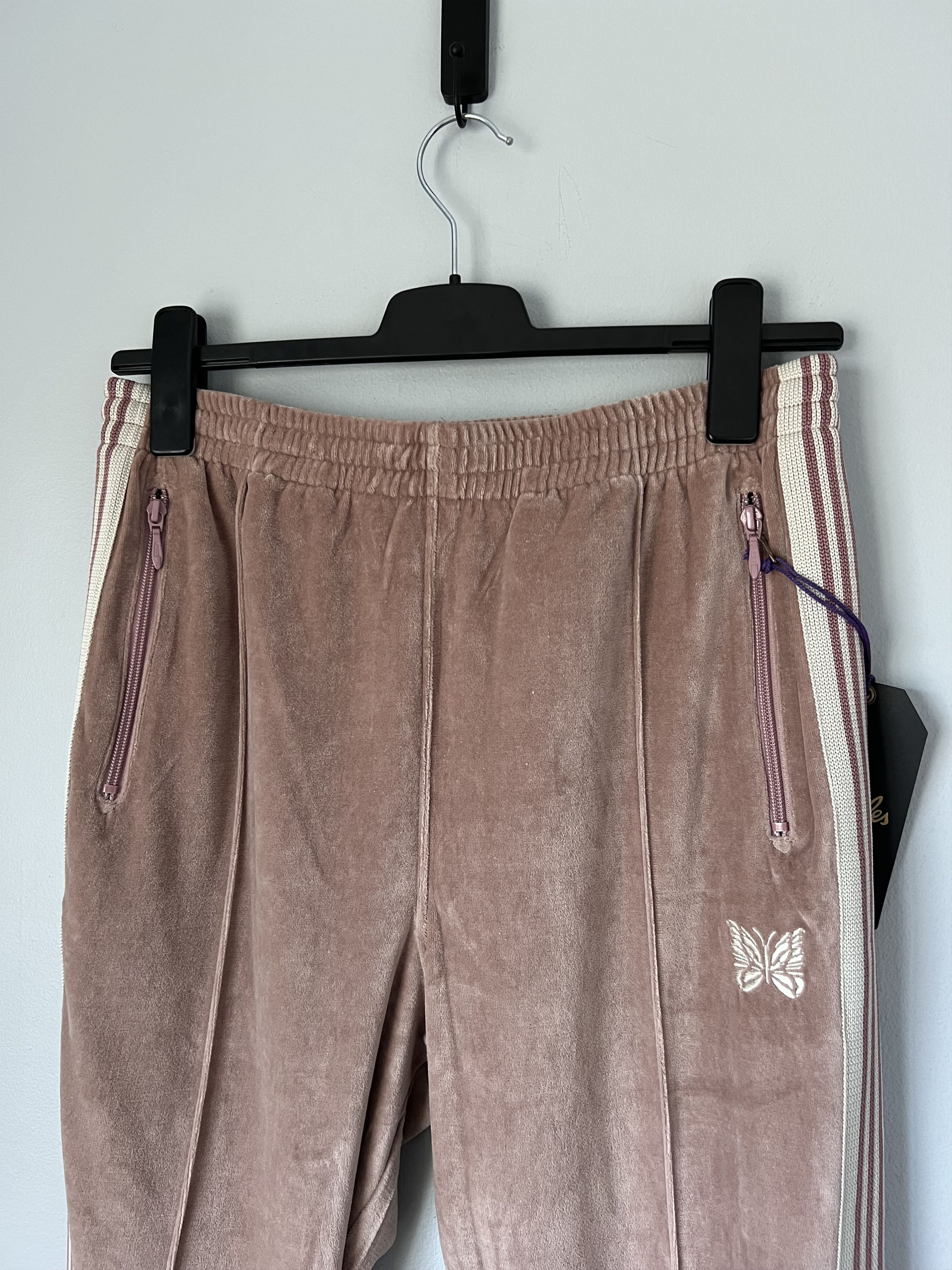 Needles Needles Velour Track Pants in Tan Size US 30 / EU 46 - 2 Thumbnail