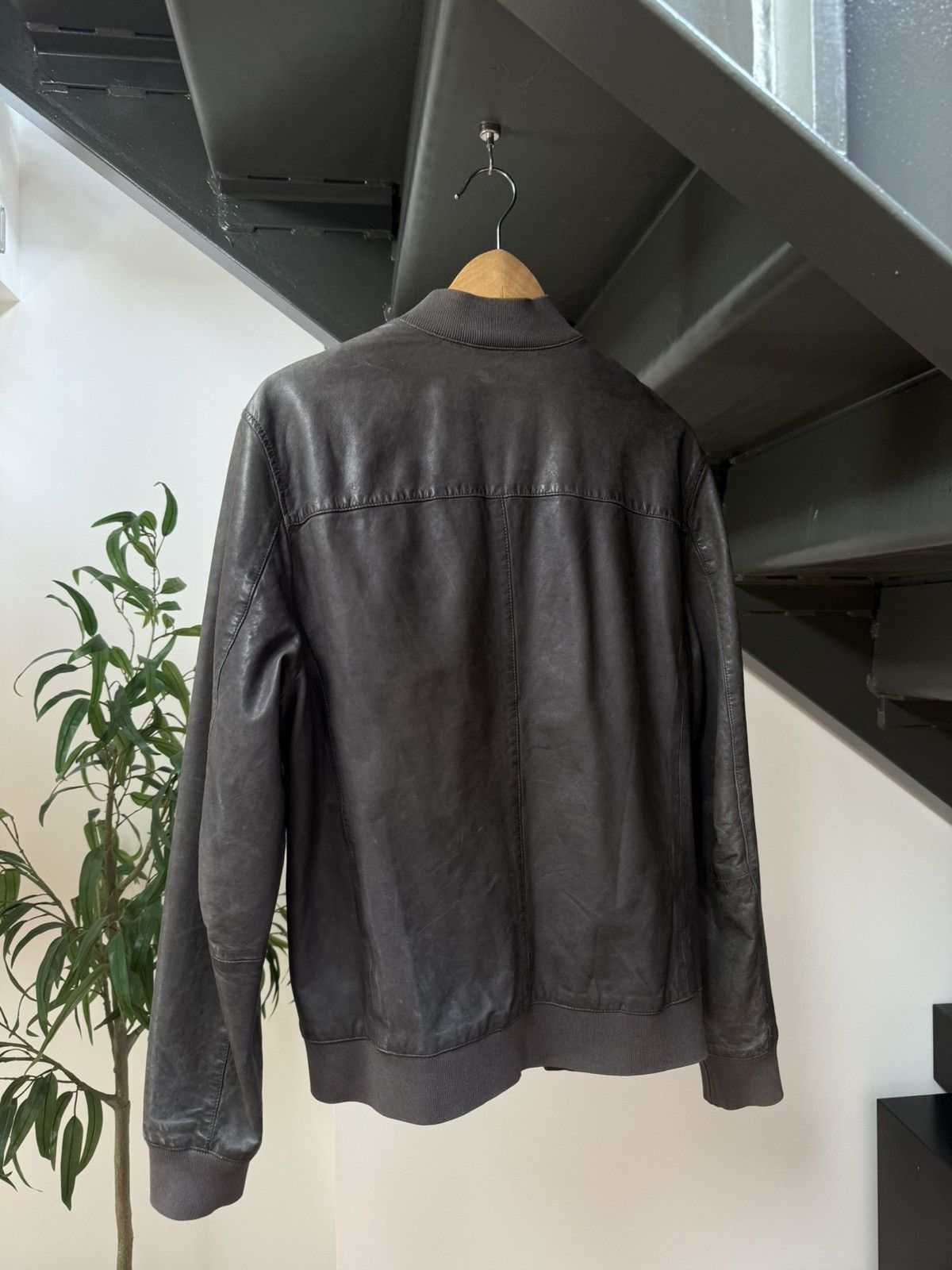 Allsaints Allsaints Kino Leather Bomber Jacket Size US M / EU 48-50 / 2 - 4 Thumbnail