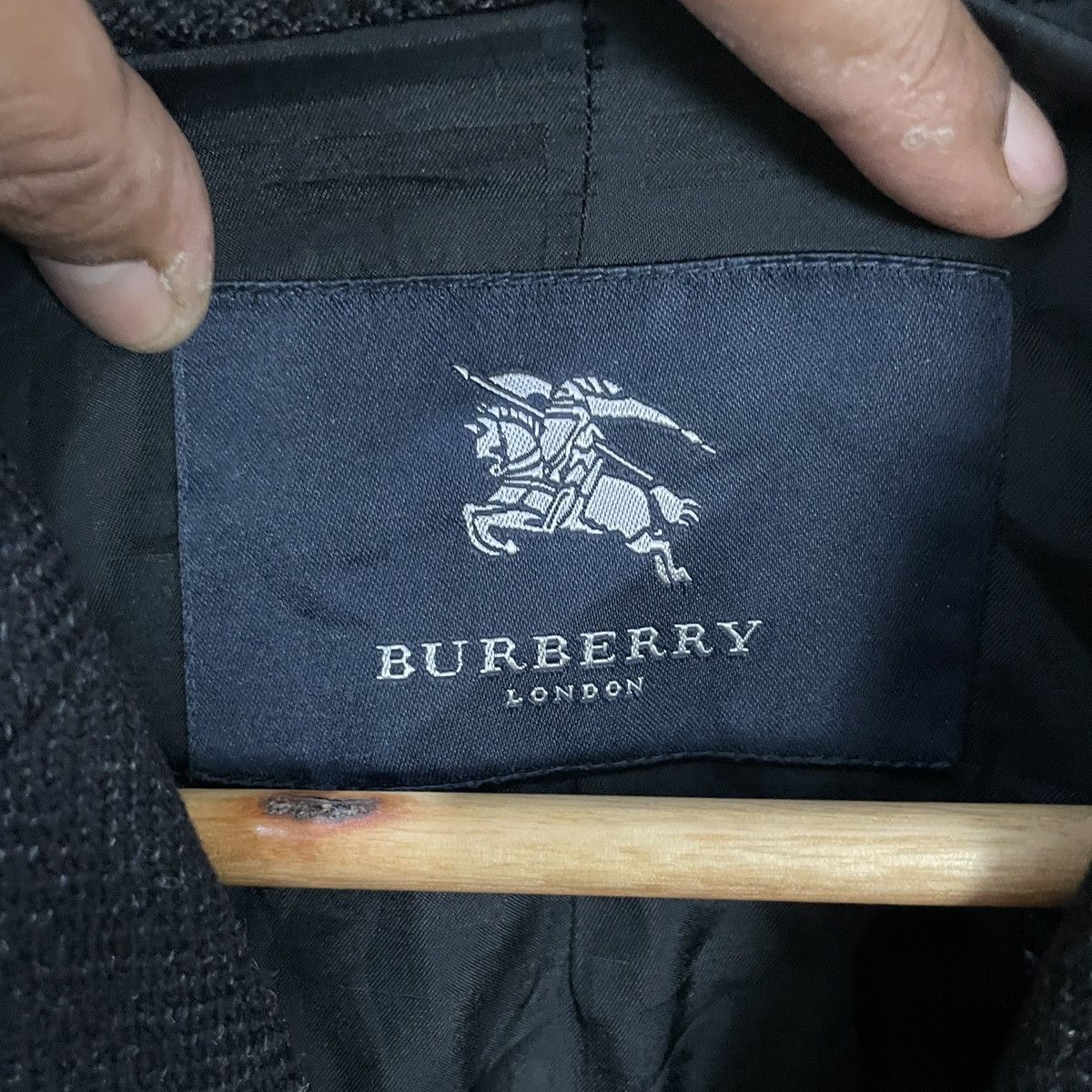 Burberry Vintage Y2k Burberry London Long Coat Jacket Size US L / EU 52-54 / 3 - 6 Thumbnail