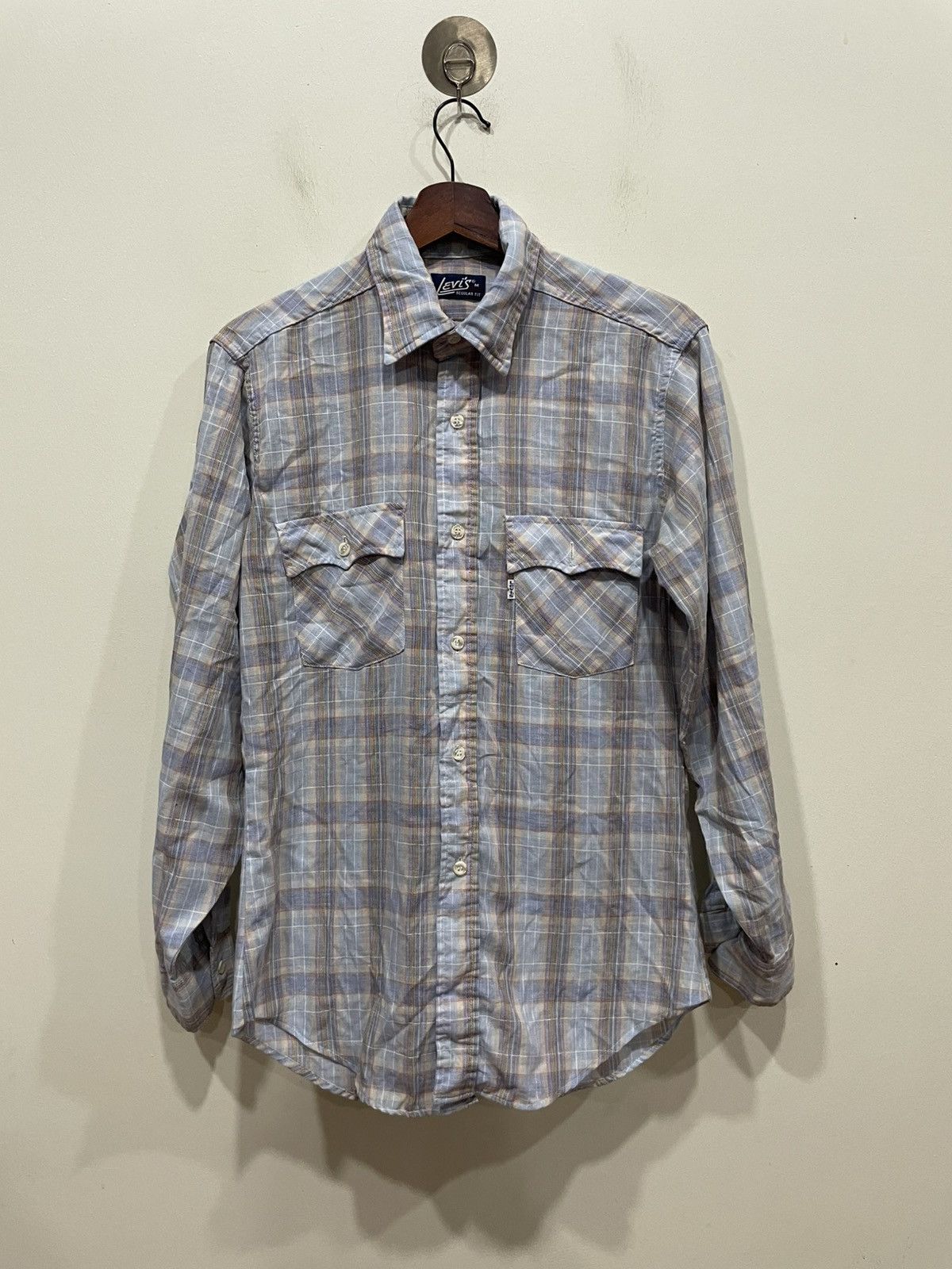Levi's Vintage Clothing Vintage 1980s Levi’s western shirt Size US M / EU 48-50 / 2 - 1 Thumbnail