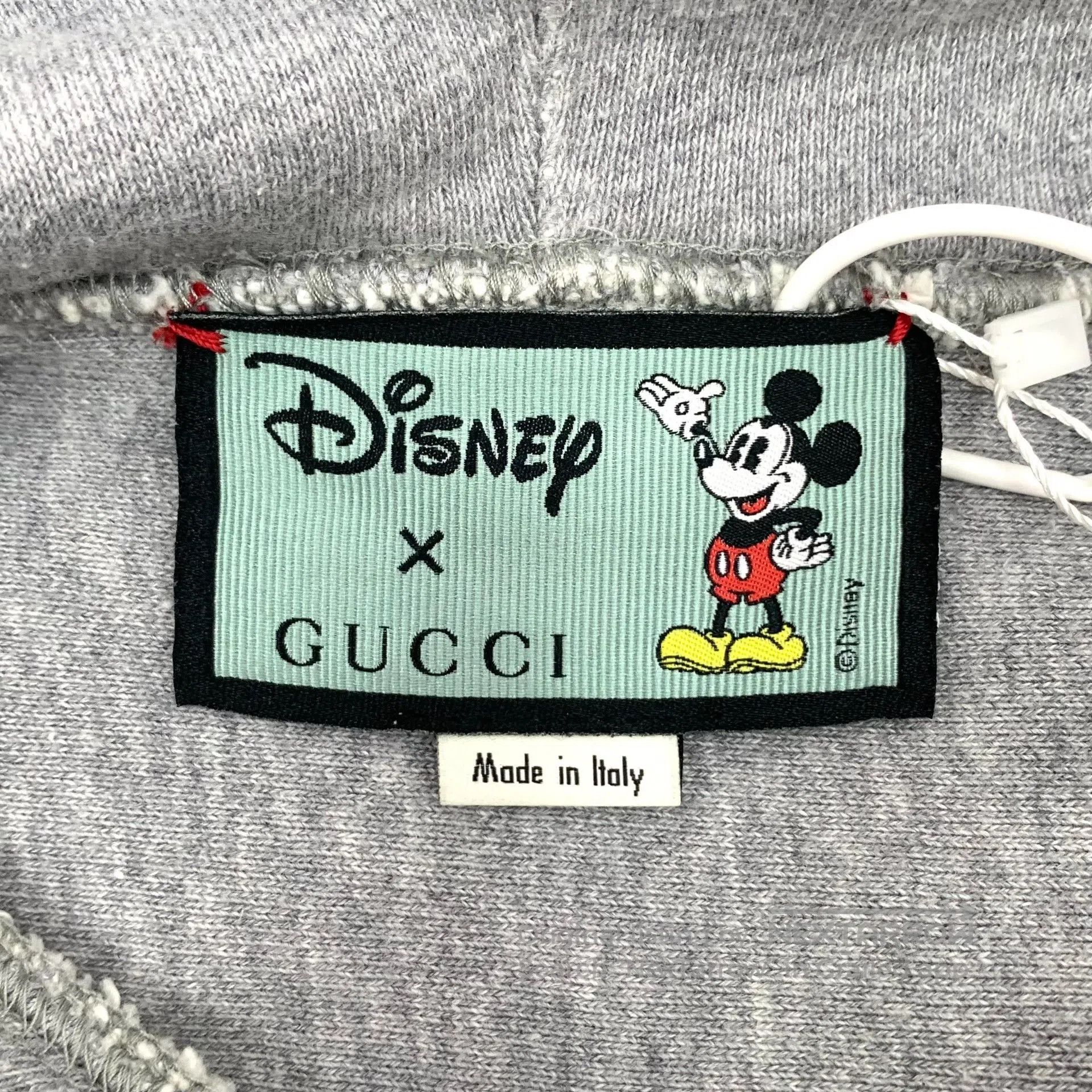Gucci Gucci x Disney Mickey Mouse Gray Cotton Hoodie. Size US XL / EU 56 / 4 - 5 Thumbnail