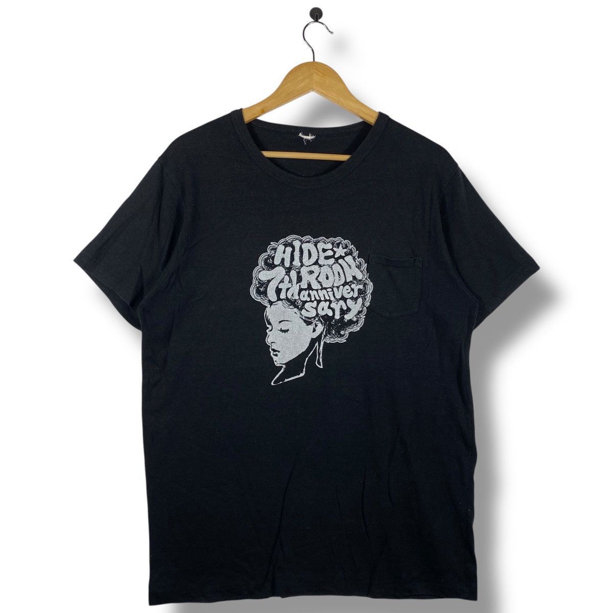 Japanese Brand HIDE ROOM 7th Anniversary Graphic Tee Shirt Medium Size Size US M / EU 48-50 / 2 - 1 Thumbnail
