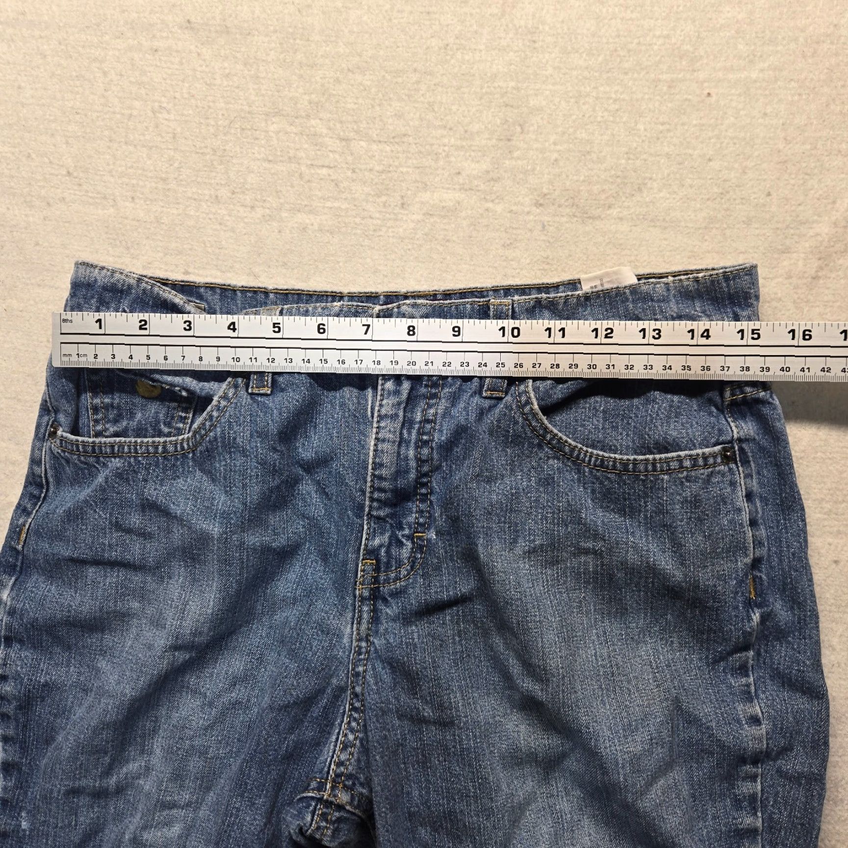 Gloria Vanderbilt Gloria Vanderbilt Jeans Mid-Rise Straight Jeans Dark Wash Blue Denim Women 8 Size 30" / US 8 / IT 44 - 5 Thumbnail