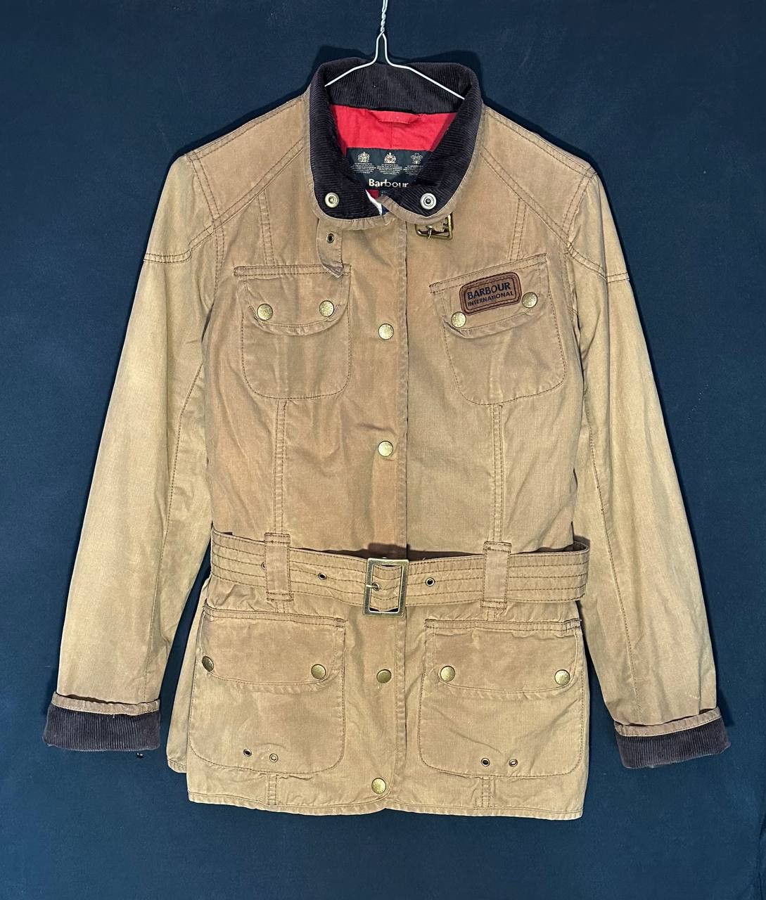 Barbour Barbour Ladies International Waxed Jacket vintage beige Size M / US 6-8 / IT 42-44 - 1 Thumbnail