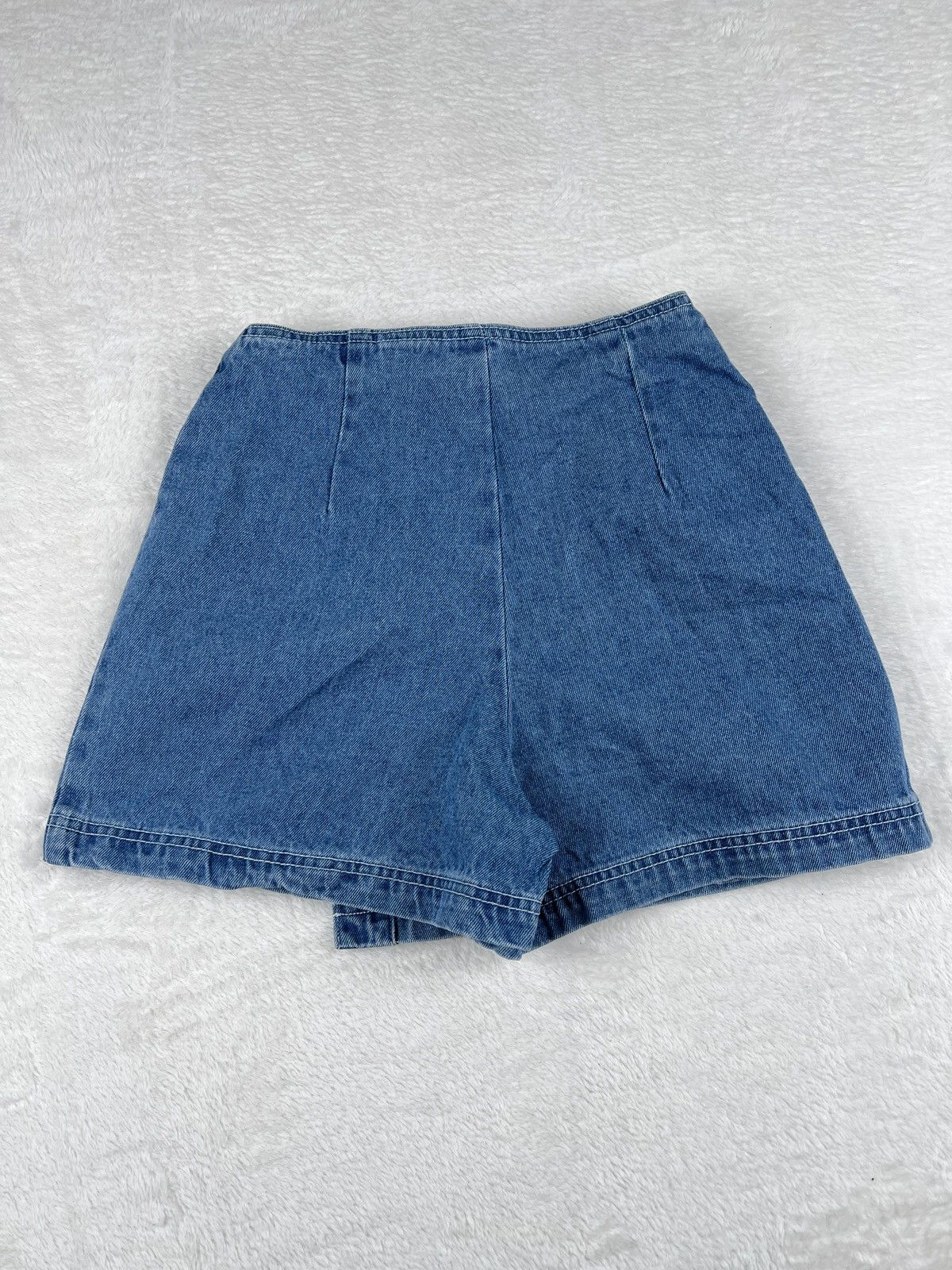 Disney Disney Mickey Unlimited Vintage 90s Denim Skort Blue Size 3 Size 26" / US 2 / IT 38 - 7 Thumbnail