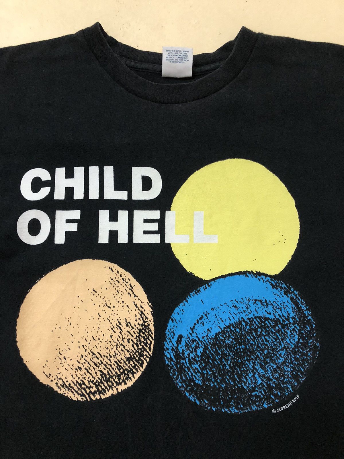 Supreme Supreme Child Of Hell Tshirt FW15 Supreme Tees Size US M / EU 48-50 / 2 - 2 Thumbnail