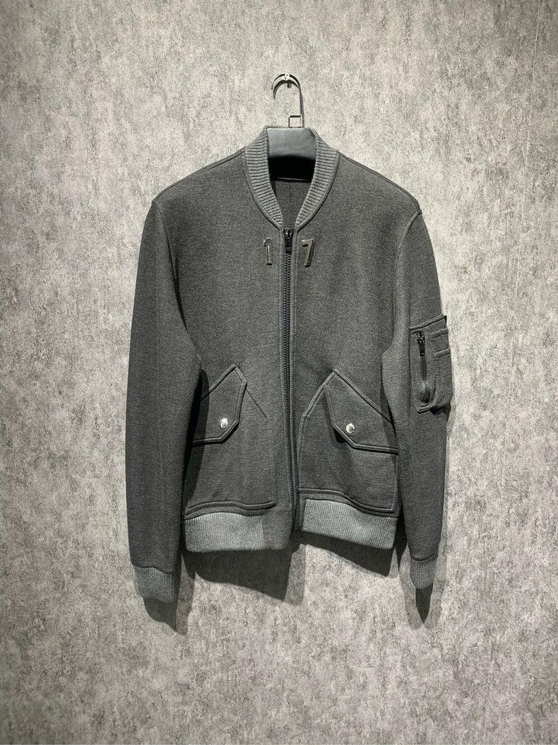 Givenchy Givenchy Gray baseball jacket 2506-Nextarrow Size US M / EU 48-50 / 2 - 1 Thumbnail