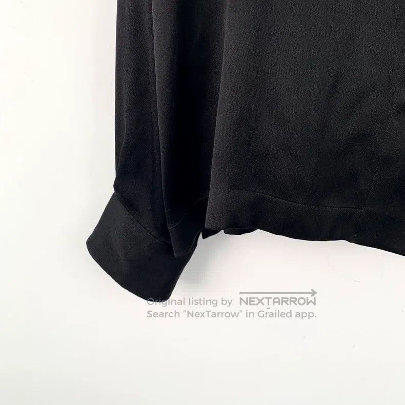 Loewe Loewe Black Logo Embroidered Cotton Collared Single-breast Size S / US 4 / IT 40 - 4 Thumbnail