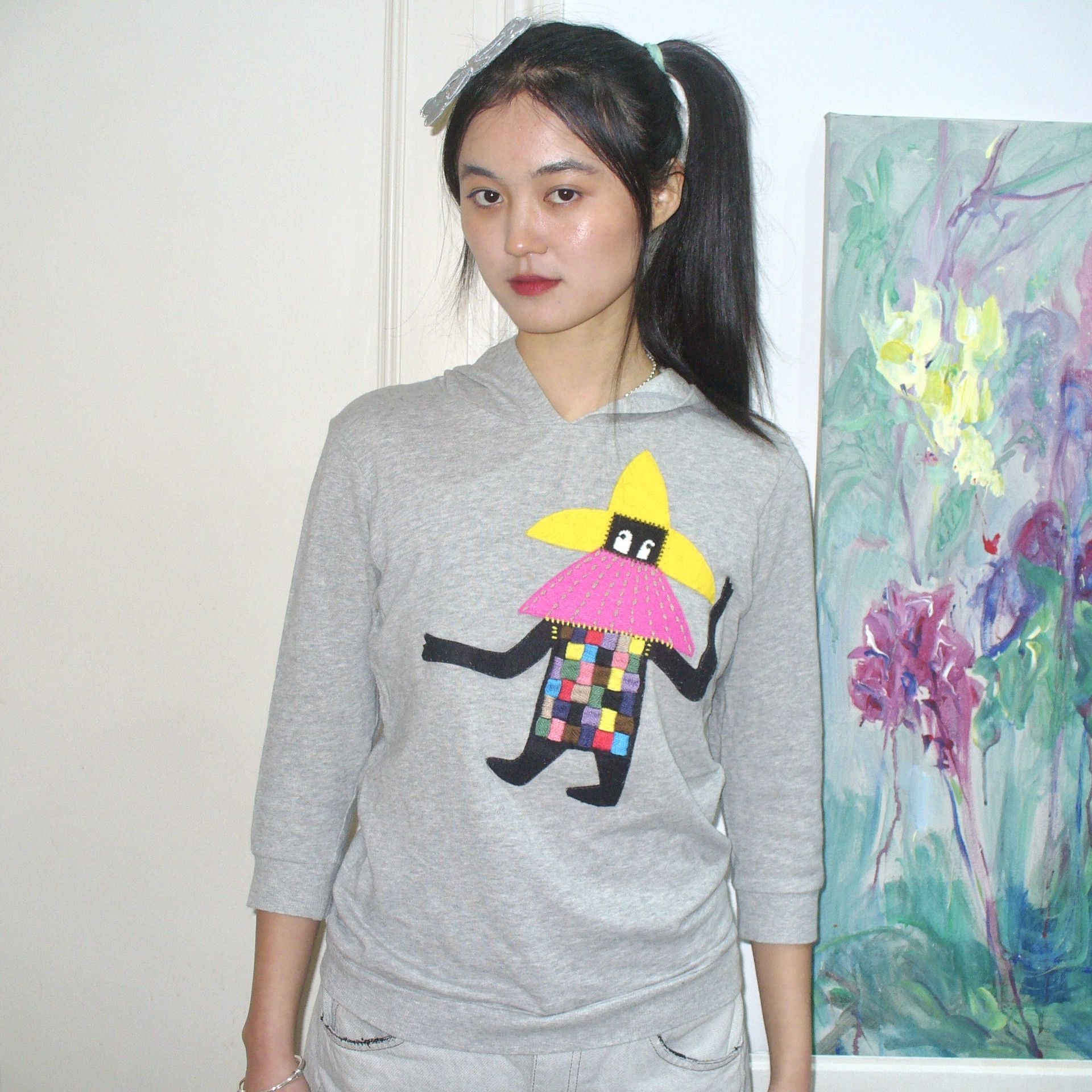 Ne-Net Ne-Net grey hoodie Size S / US 4 / IT 40 - 1 Thumbnail