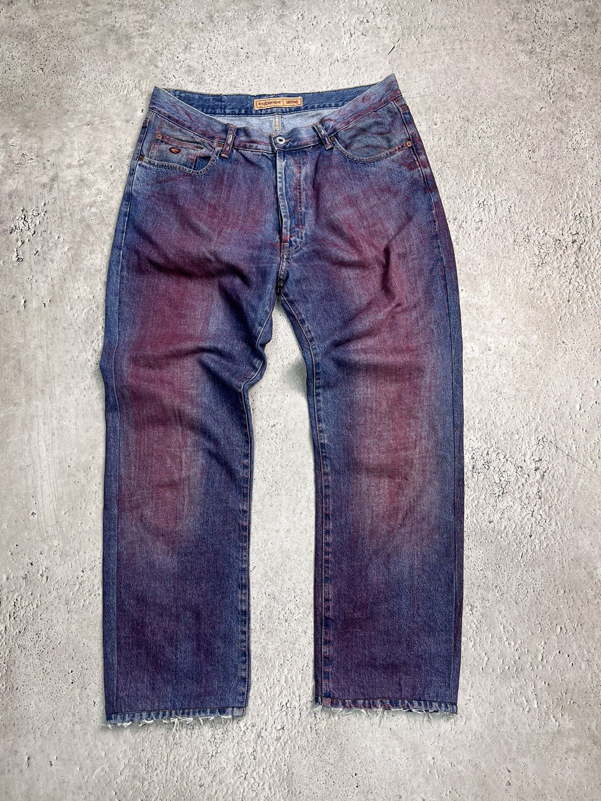 Carhartt × JNCO × Vintage Crazy Vintage Y2K Baggy Carpenter Jeans Utility Skater JNCO Size US 32 / EU 48 - 2 Thumbnail