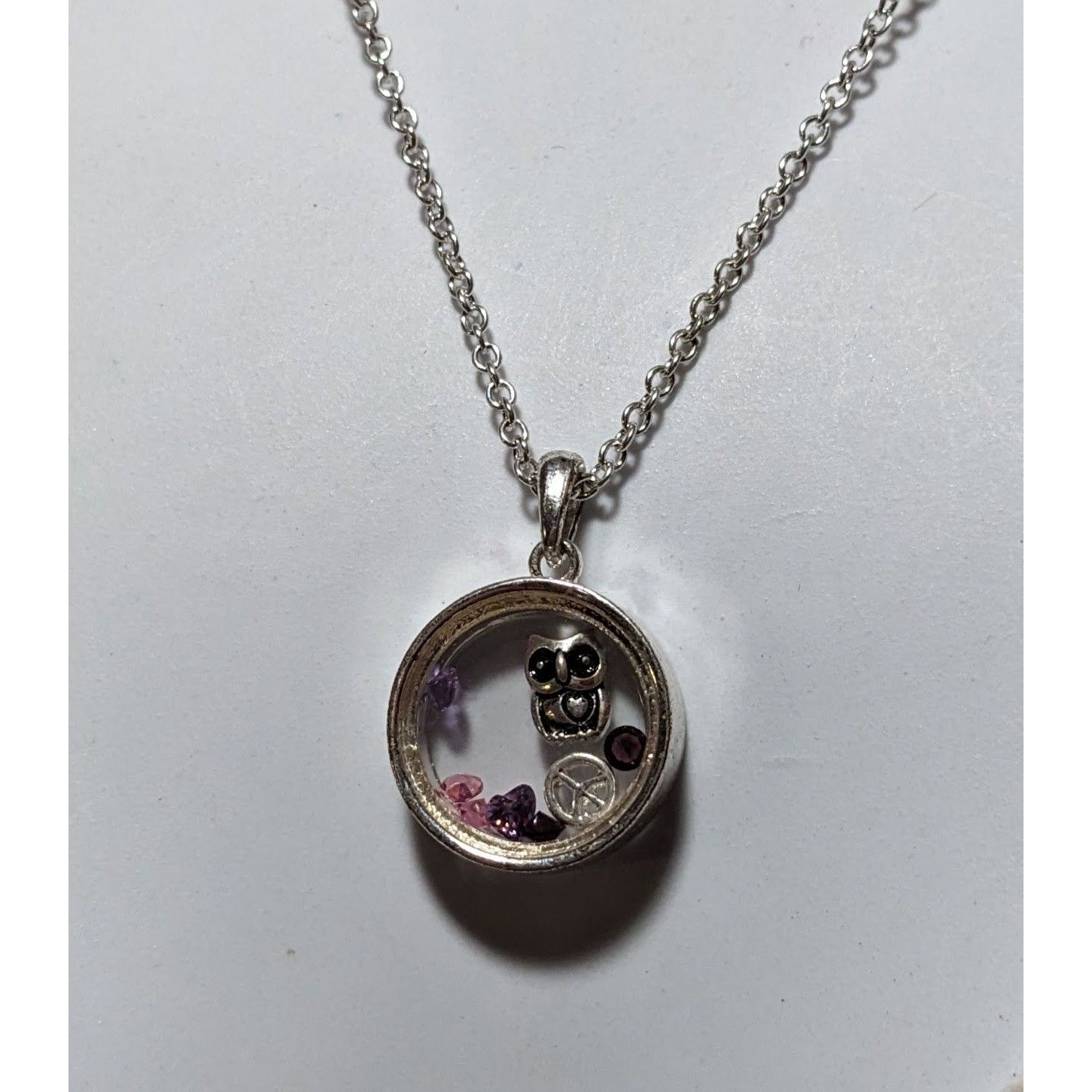 Other Owl Floating Locket Necklace Size ONE SIZE - 8 Thumbnail