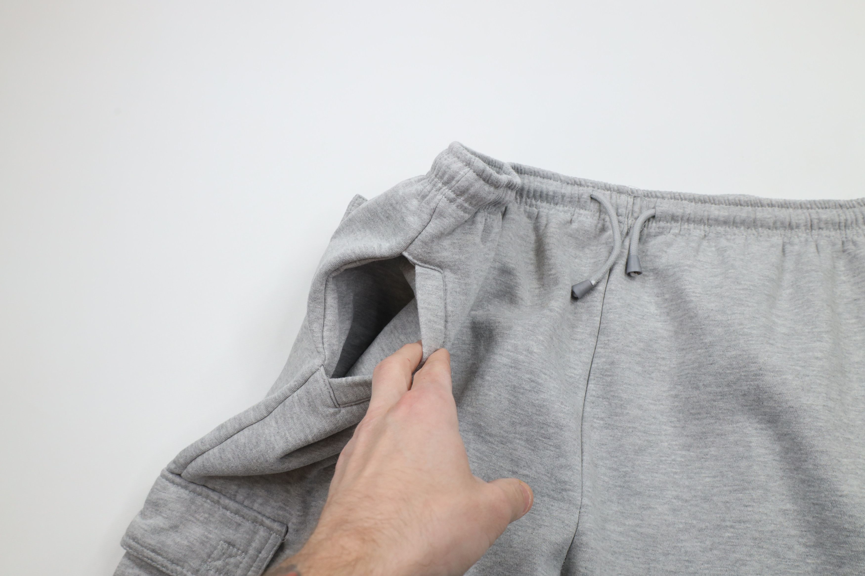 Vintage Vintage 90s Streetwear Cuff Cargo Sweatpants Joggers Size US 38 / EU 54 - 6 Thumbnail
