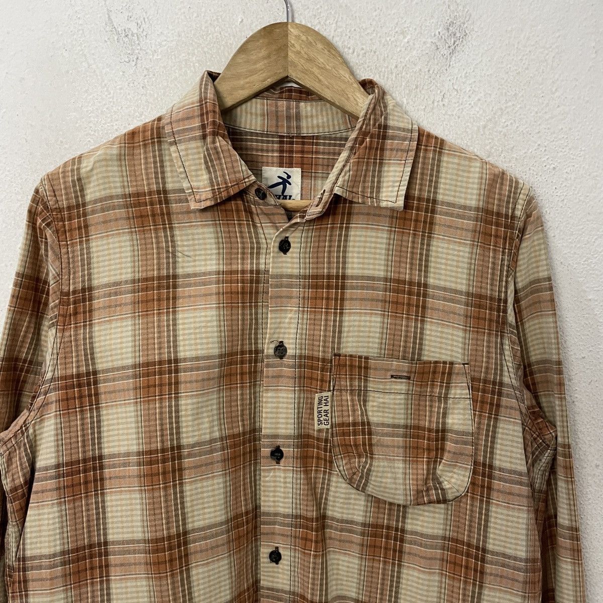 Hai Sporting Gear Vintage Hai Sporting Gear Issey Miyake Button Ups Tee Size US M / EU 48-50 / 2 - 4 Thumbnail