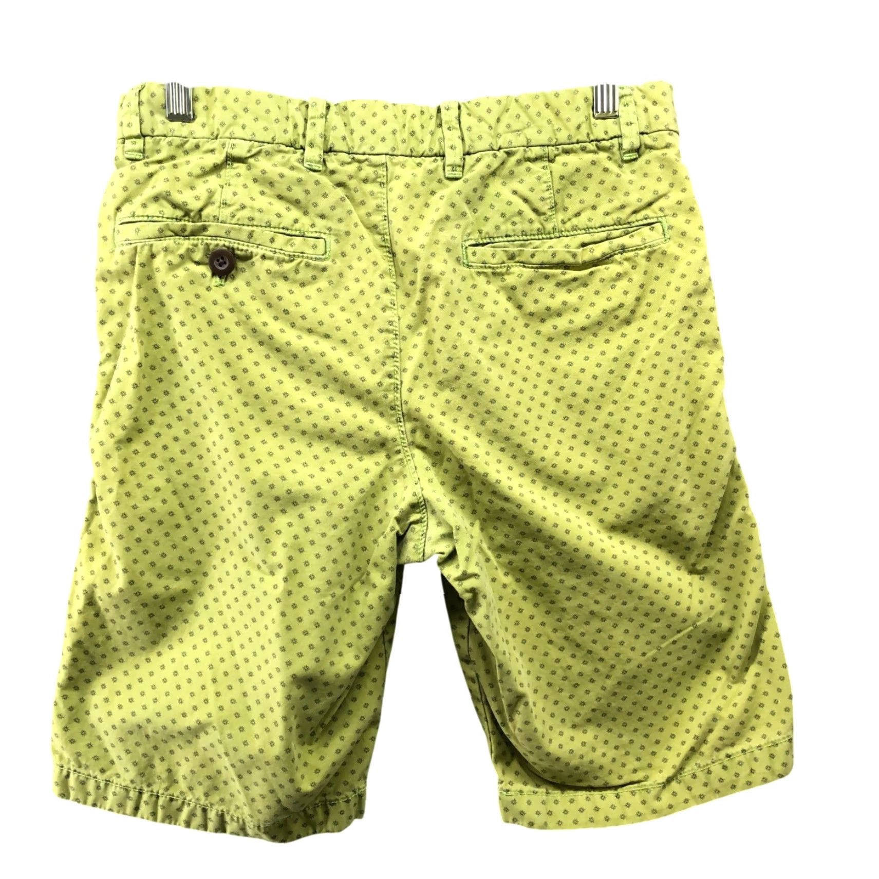 Uniqlo Uniqlo Chino Shorts Mens S 27-30'' Waist 11'' Inseam Lime Green Flat Front Cotton Casual Preppy 90s Mens? Size US 29 - 2 Thumbnail
