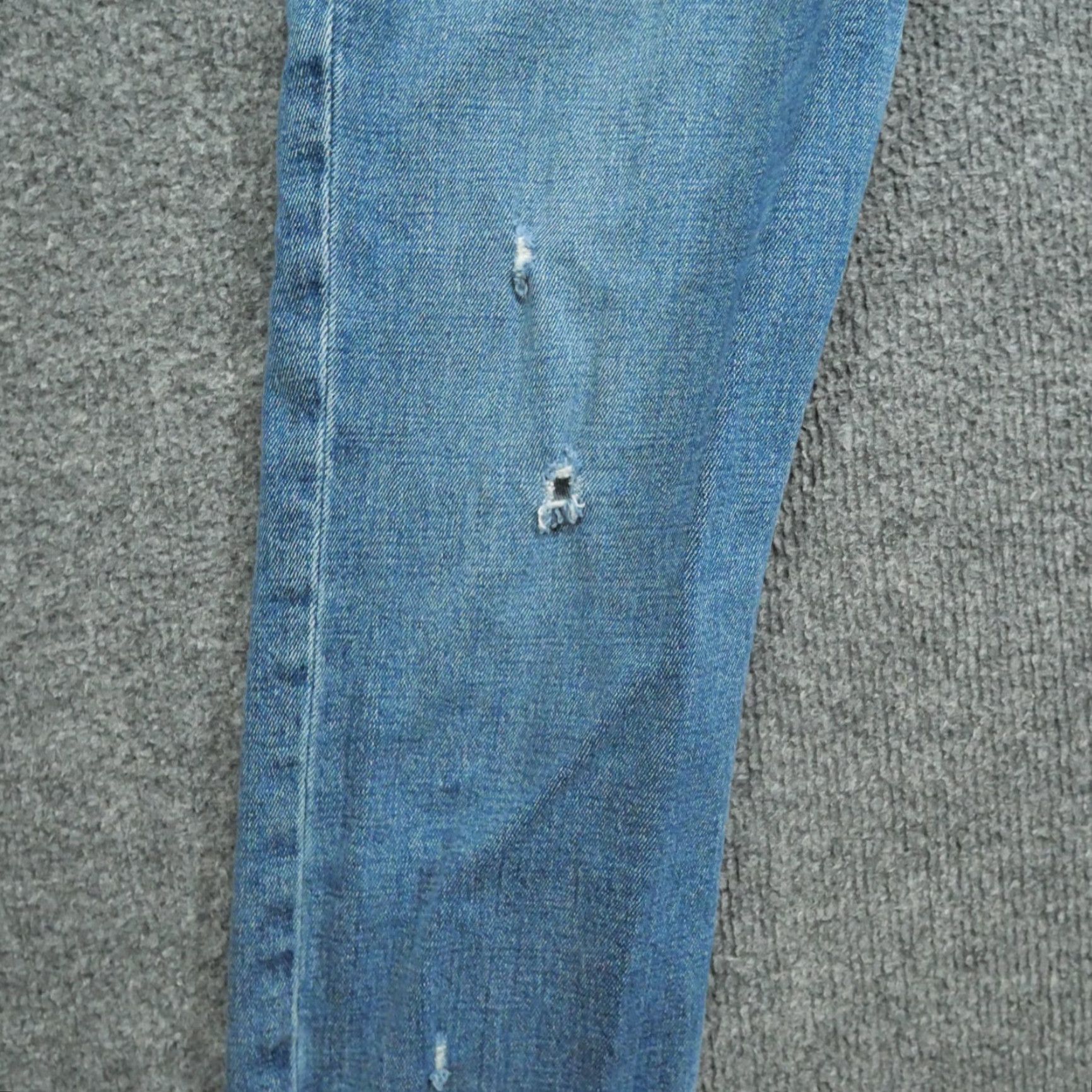 Abercrombie & Fitch Abercrombie & Fitch Jeans Womens 28 Skinny High Rise Distressed Denim Pants Size 28" / US 6 / IT 42 - 3 Thumbnail